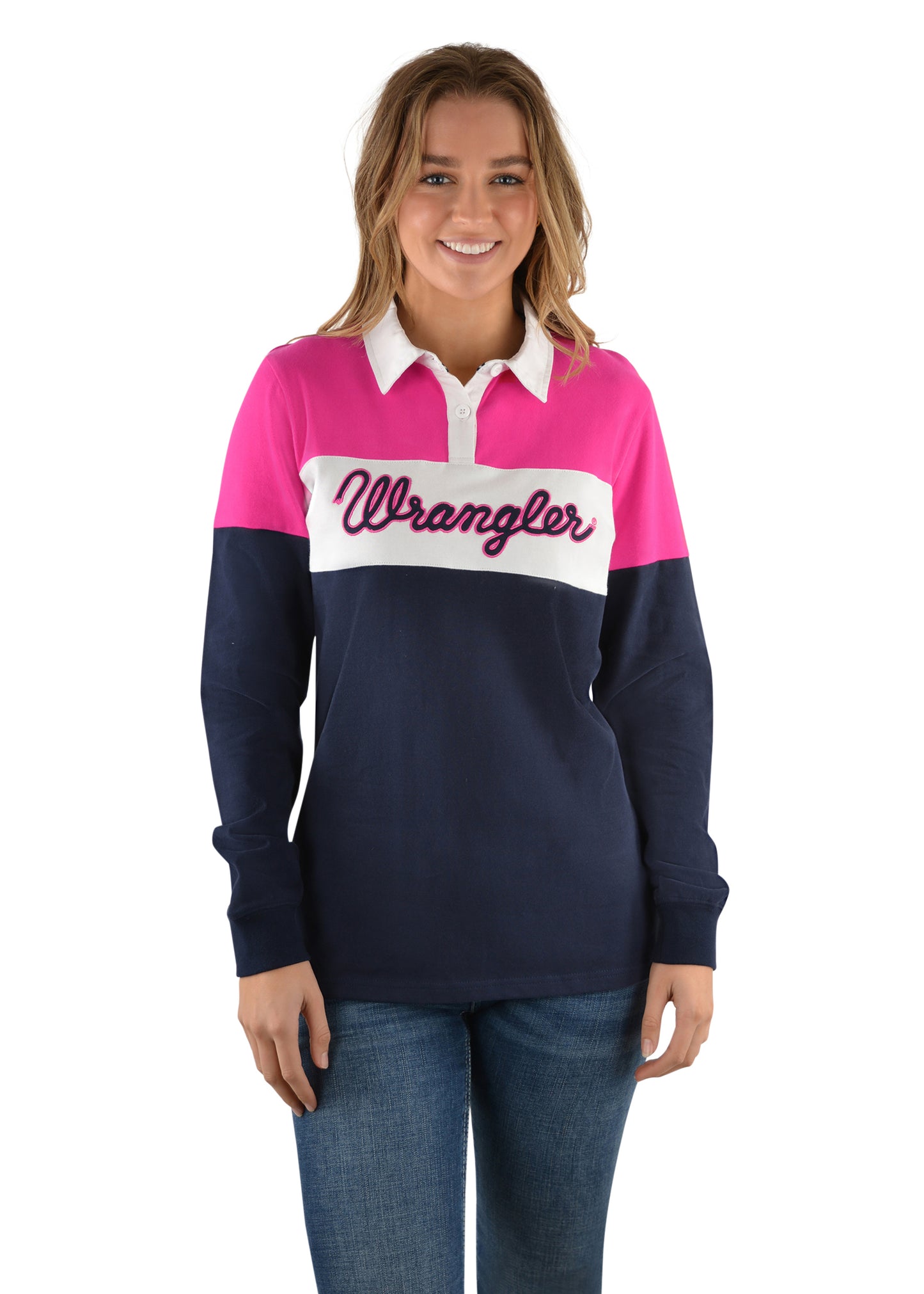PETA L/S SPLICED RUGBY
