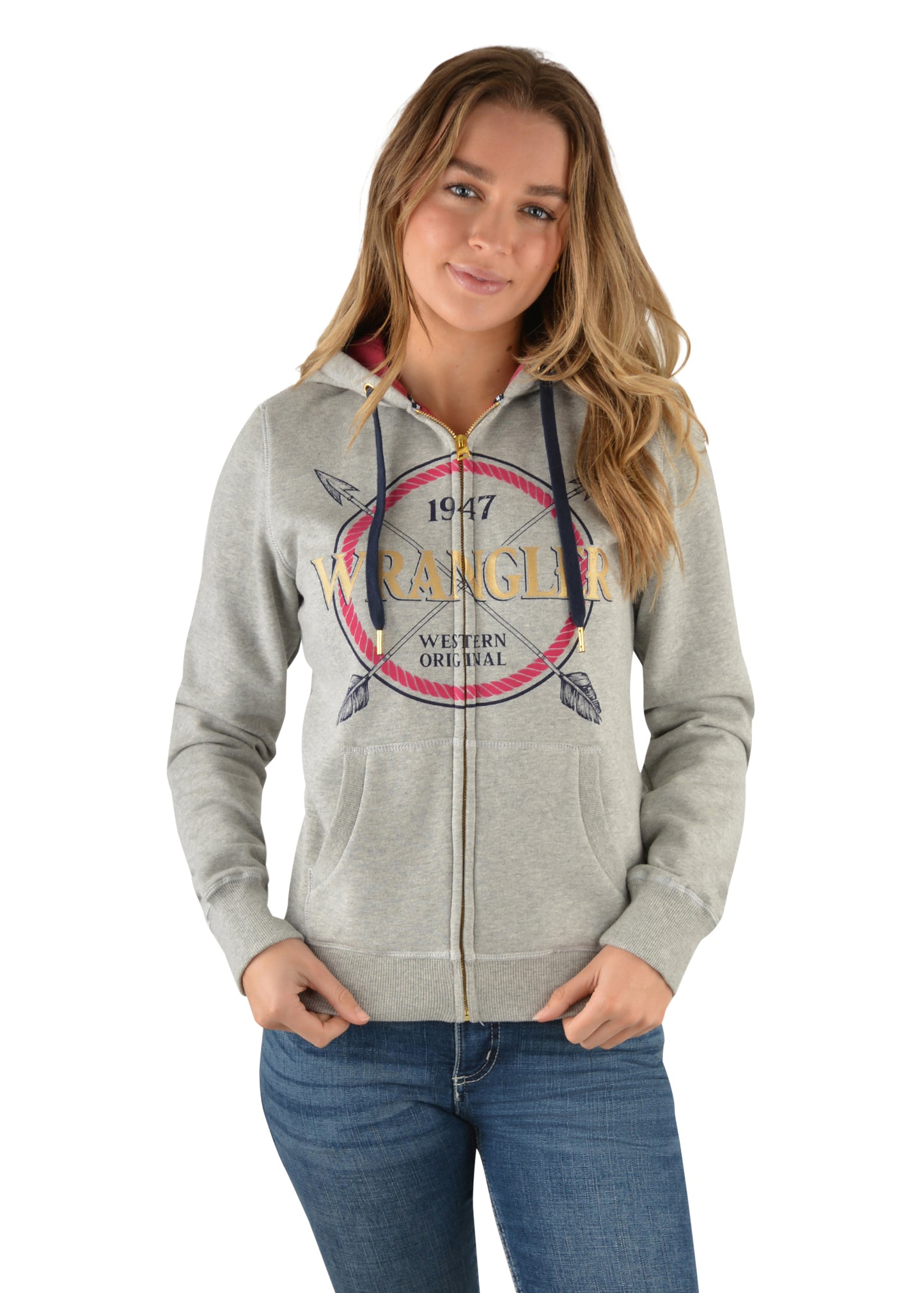 VICTORIA ZIP UP HOODIE