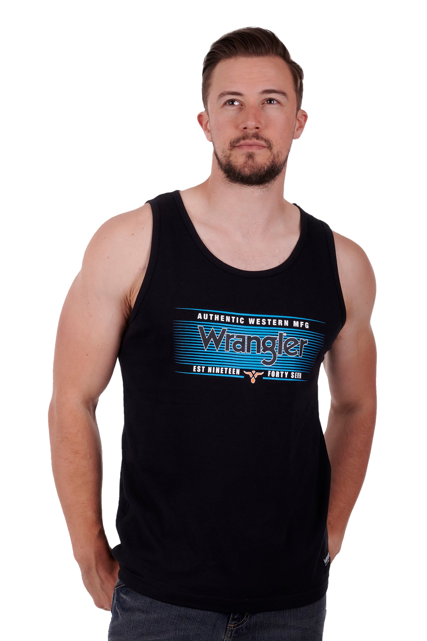MENS HARVEY SINGLET