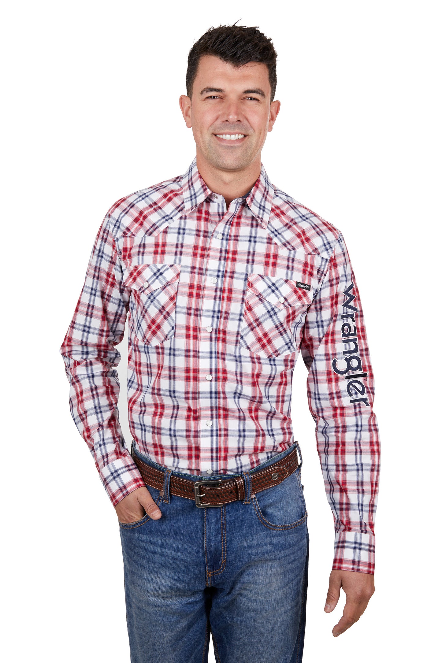 MENS DAN LOGO LS SHIRT
