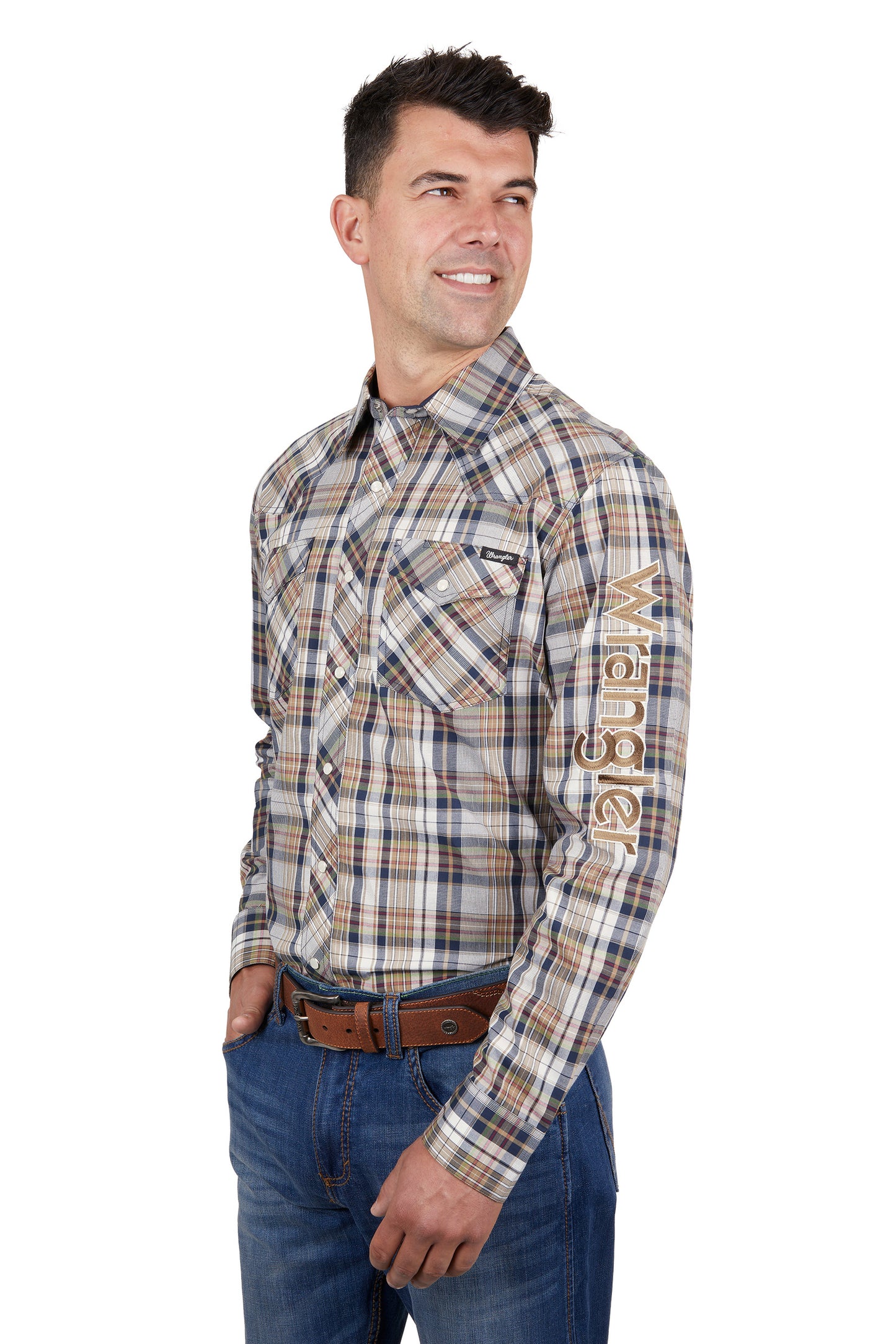 MENS TOM LOGO LS SHIRT