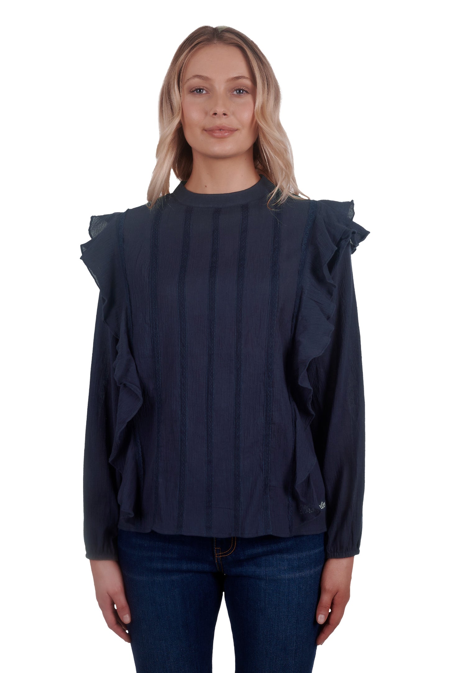 WMNS VANNESSA LS BLOUSE