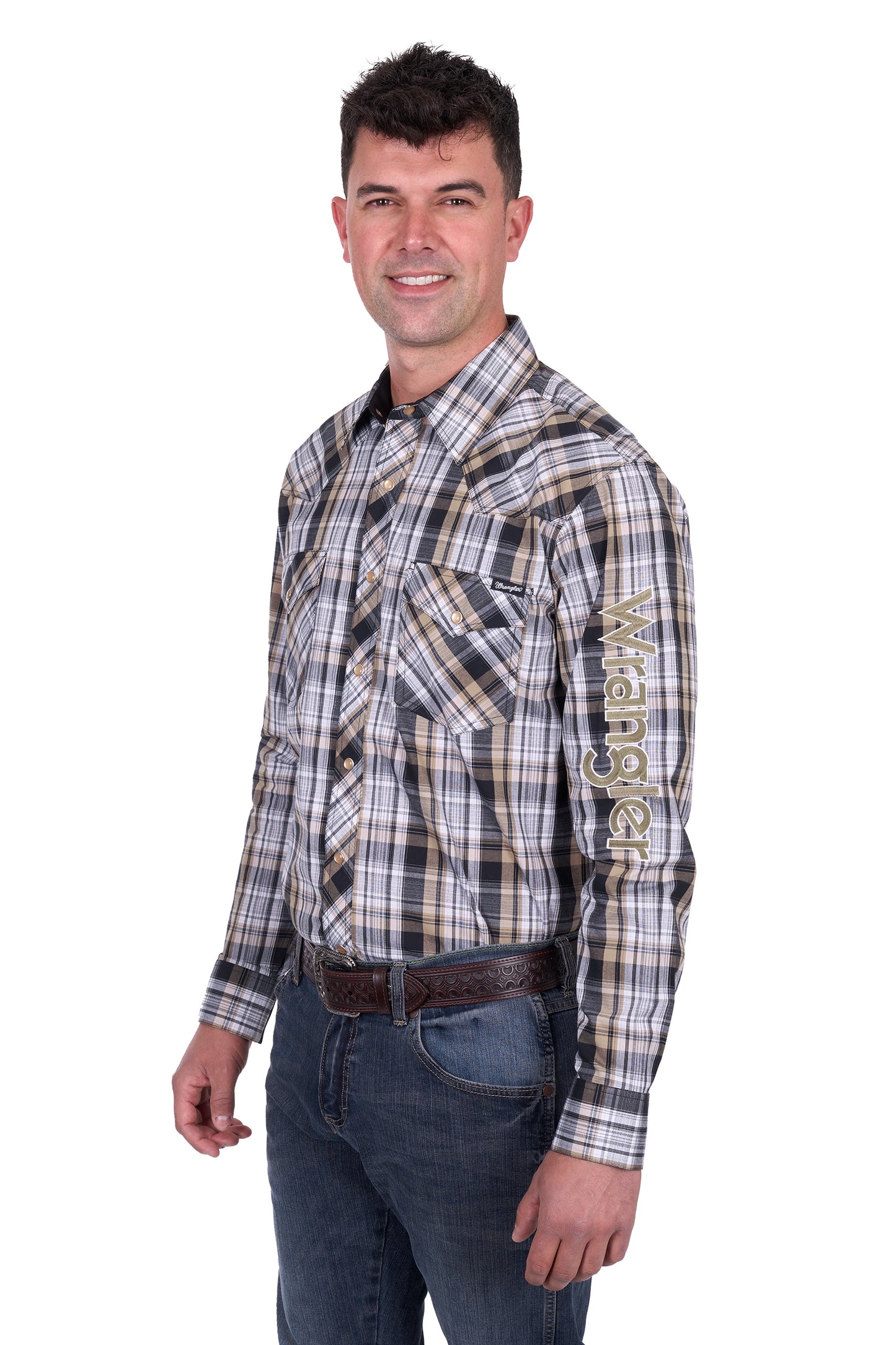 MENS JOEL LOGO LS SHIRT