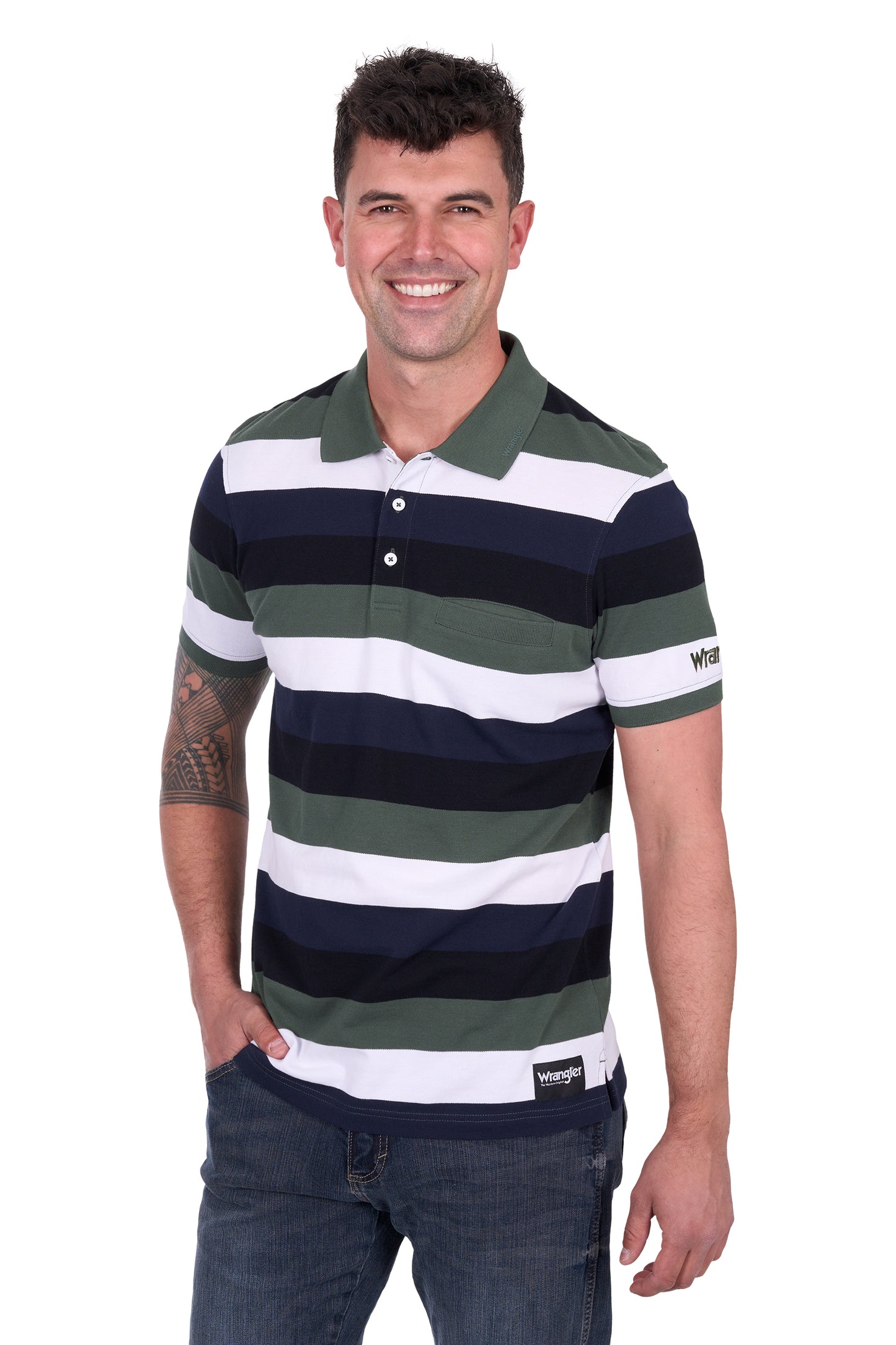 MENS ALAN 1PKT SS POLO
