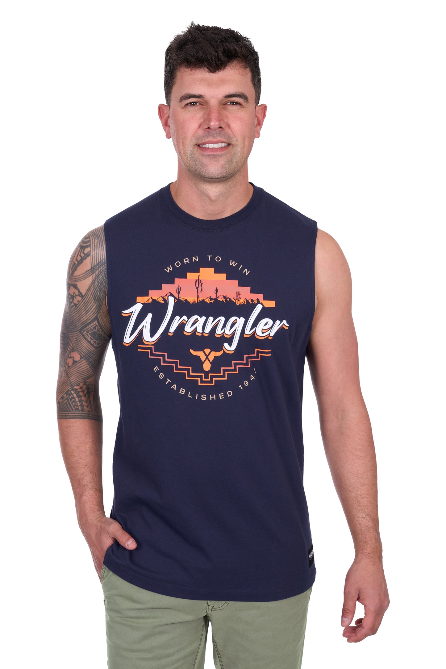MENS MARIO MUSCLE TANK