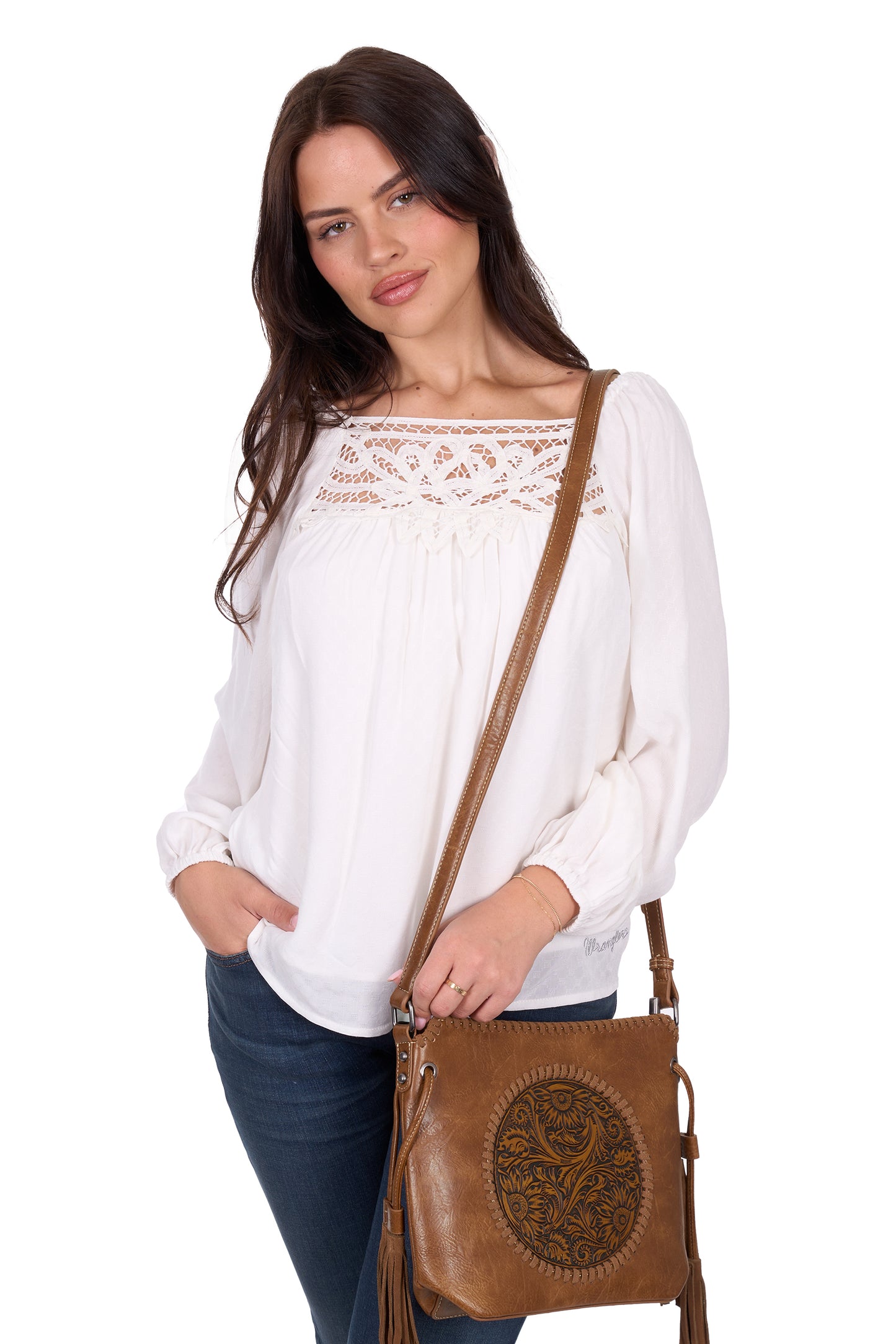 WMNS DARIA LS BLOUSE