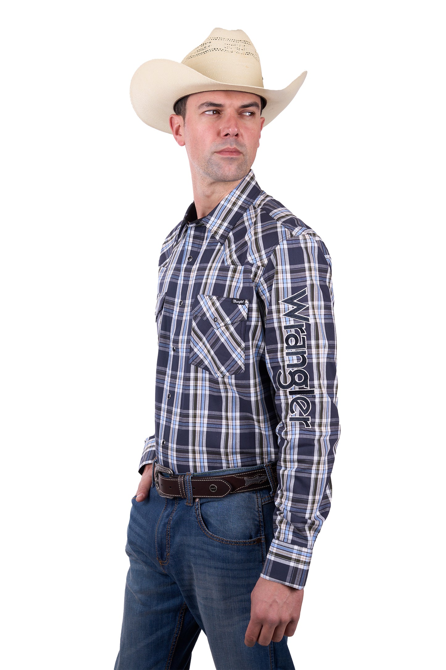 MENS FINN LOGO LS SHIRT