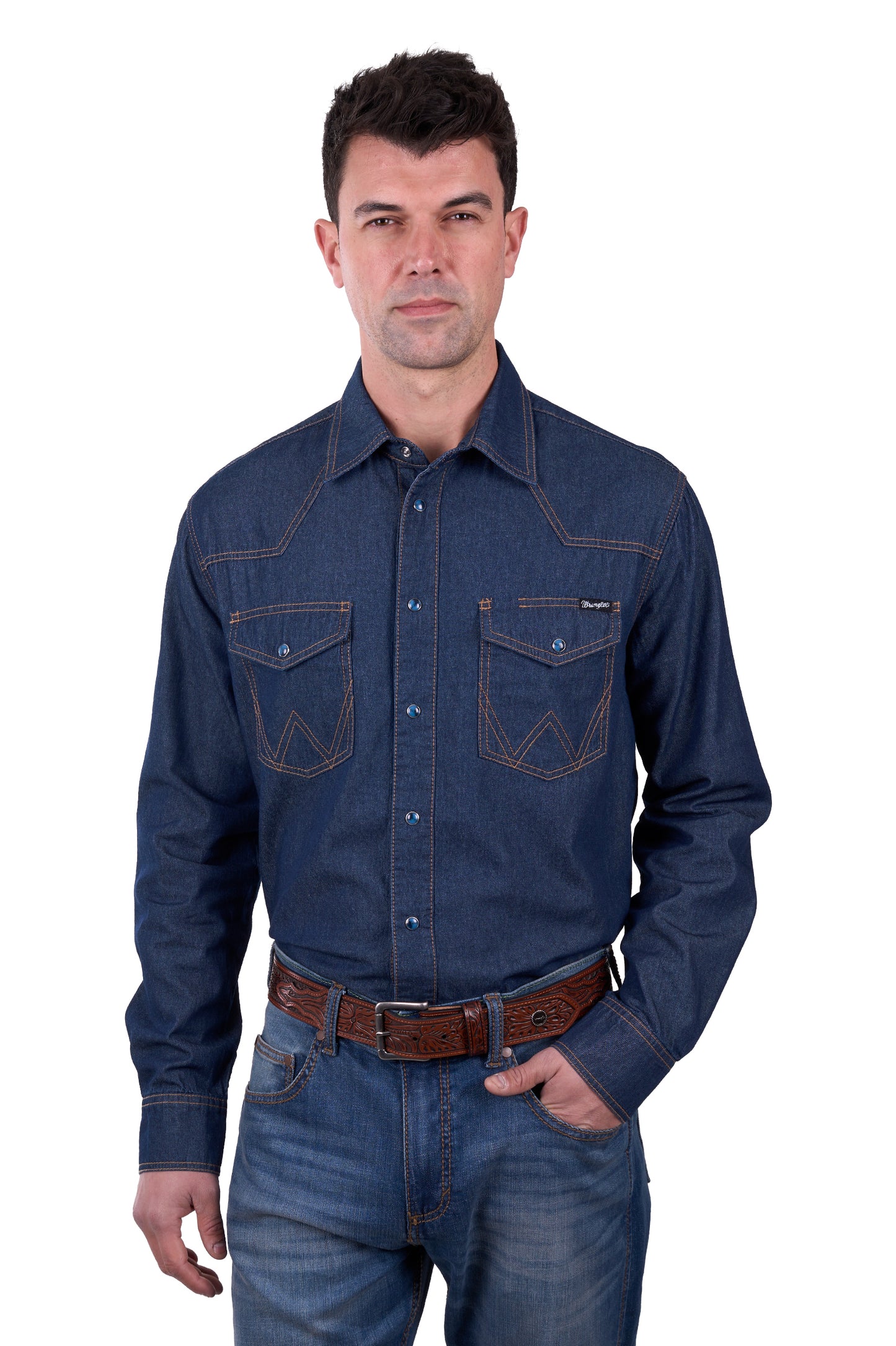 MENS JAY DENIM LS SHIRT