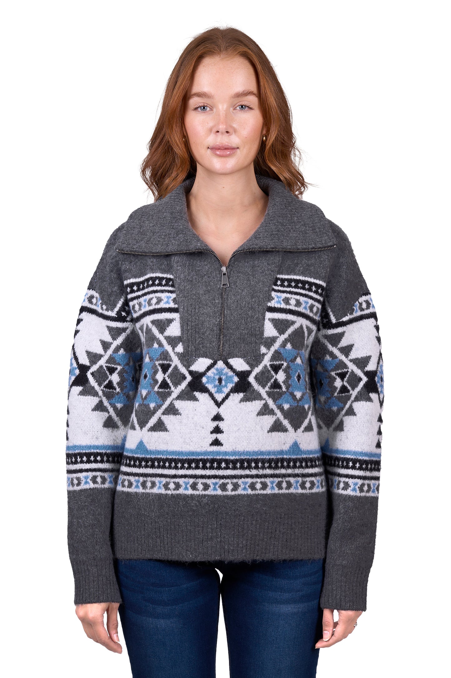 WMNS ANGIE 1/4 ZIP JUMPER