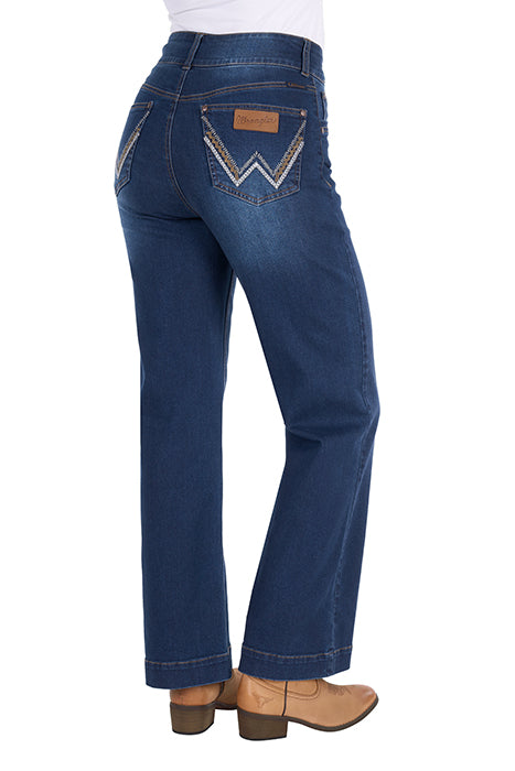 WMNS CHLOE HR WIDELEG JEAN 30L