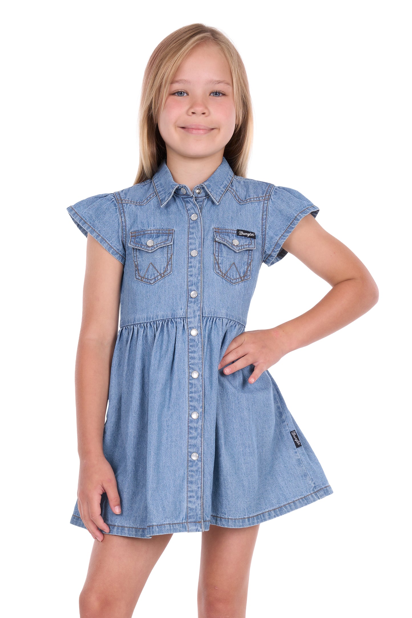 GIRLS POPPY SS DRESS