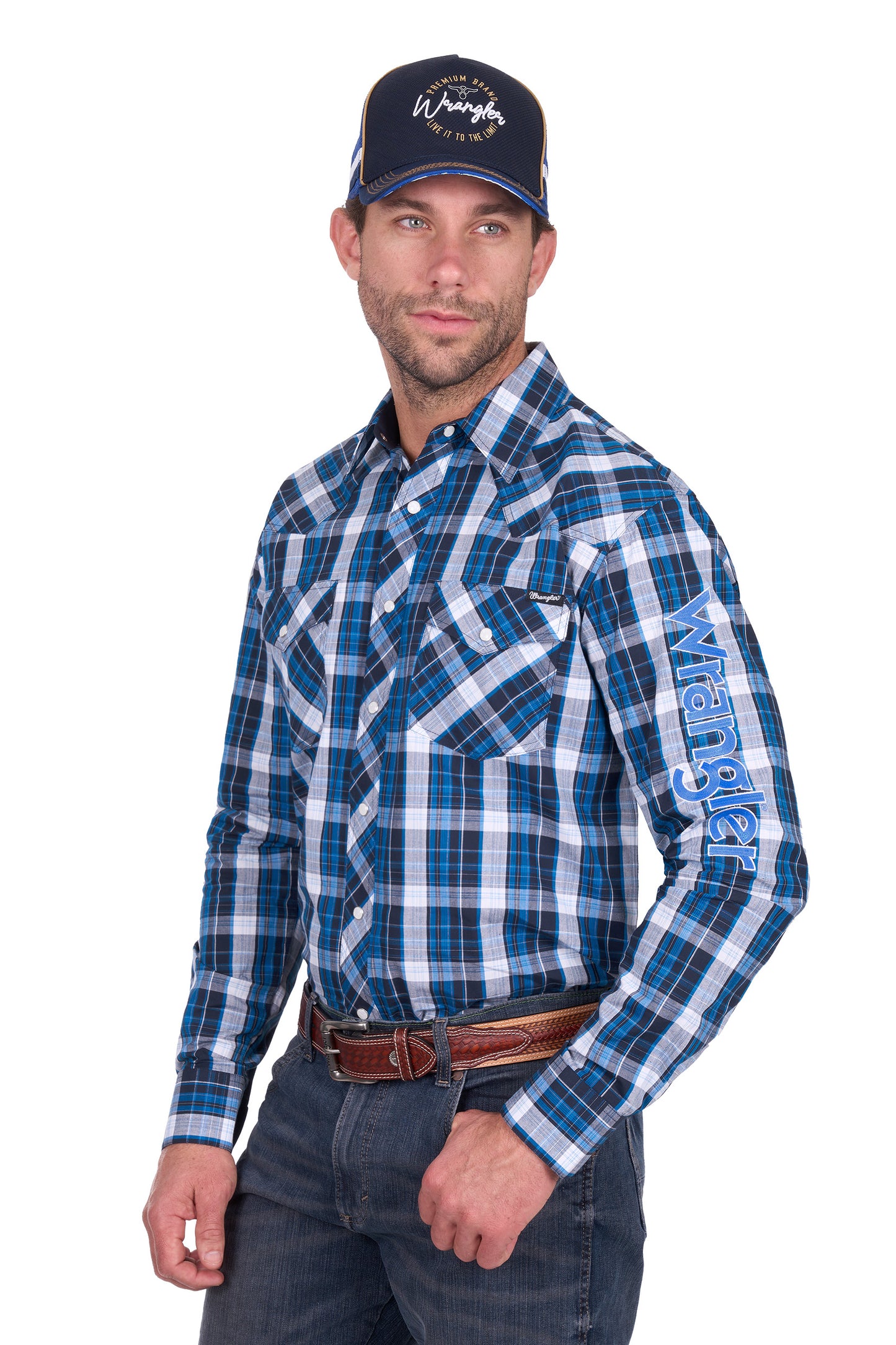 MENS TONY LOGO LS SHIRT