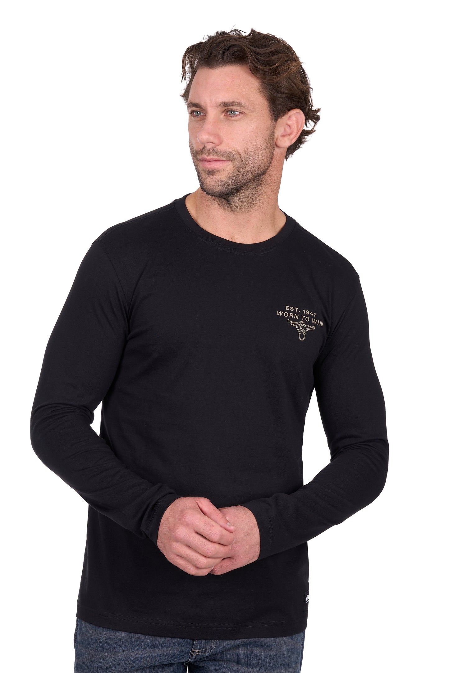 MENS EVAN LS TEE