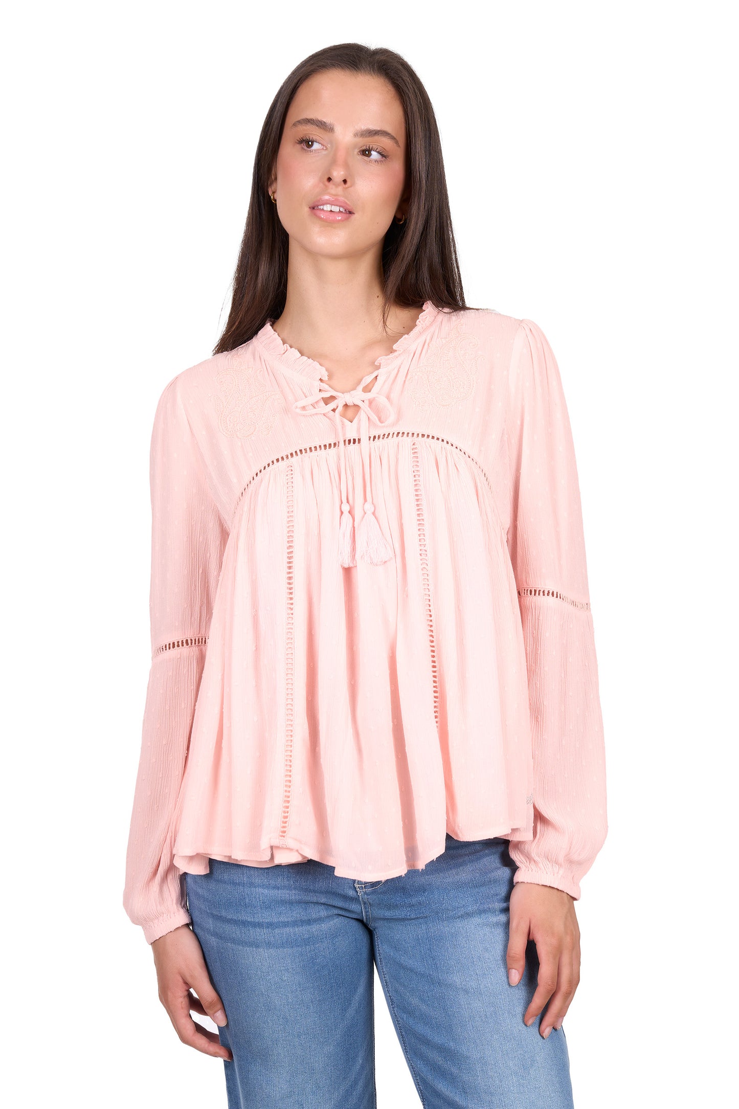 WMNS ELISSA LS BLOUSE