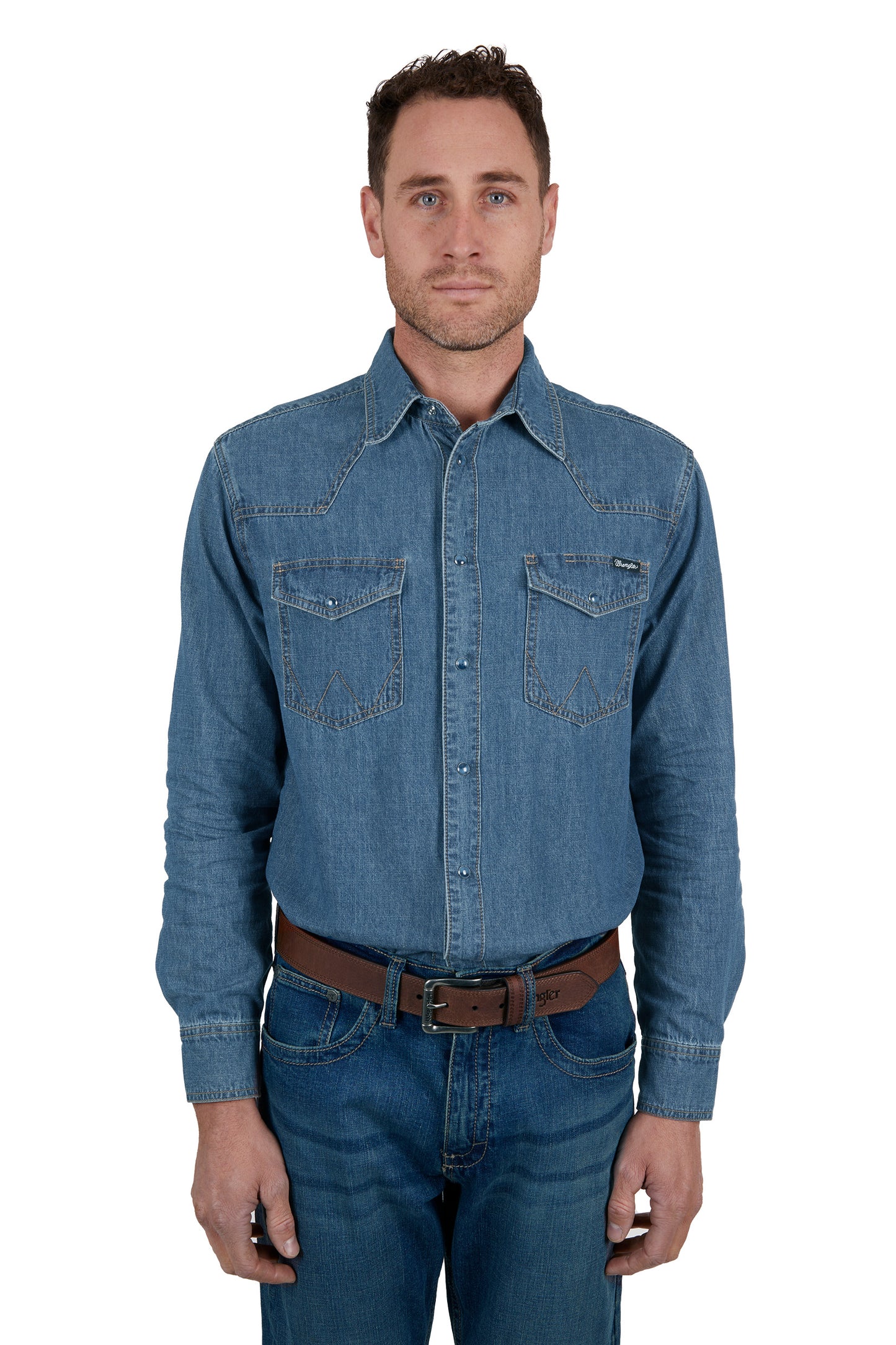 MENS JAY DENIM LS SHIRT