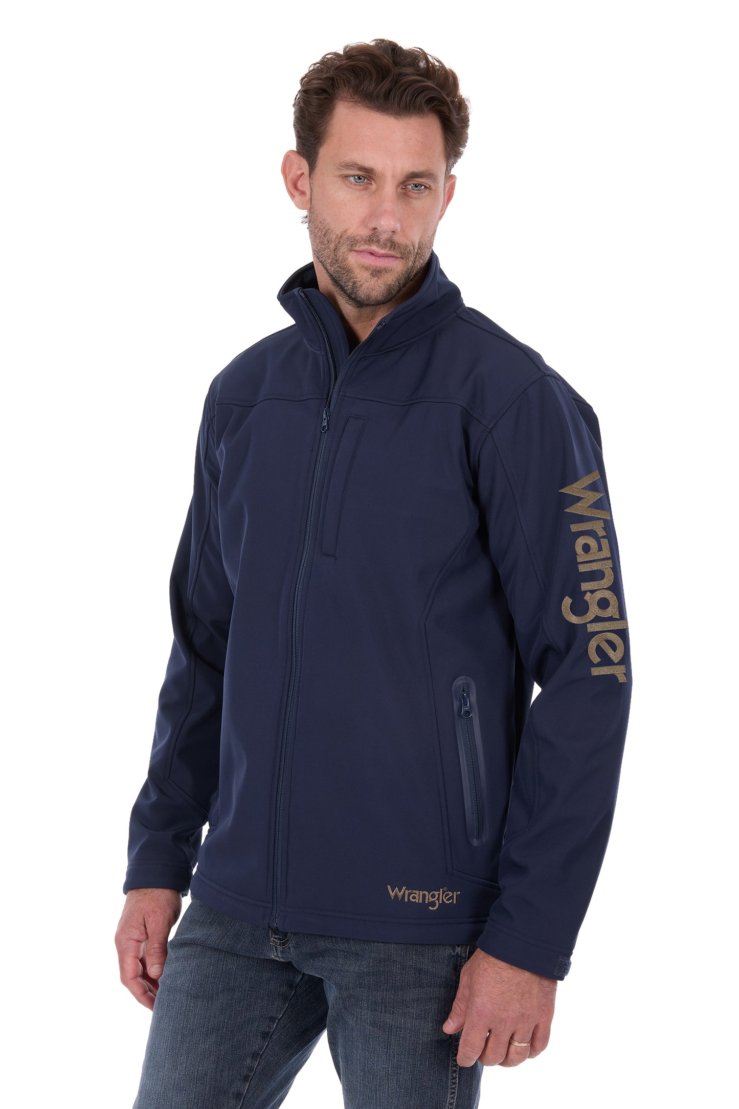 MENS LOGO SOFTSHELL JACKET