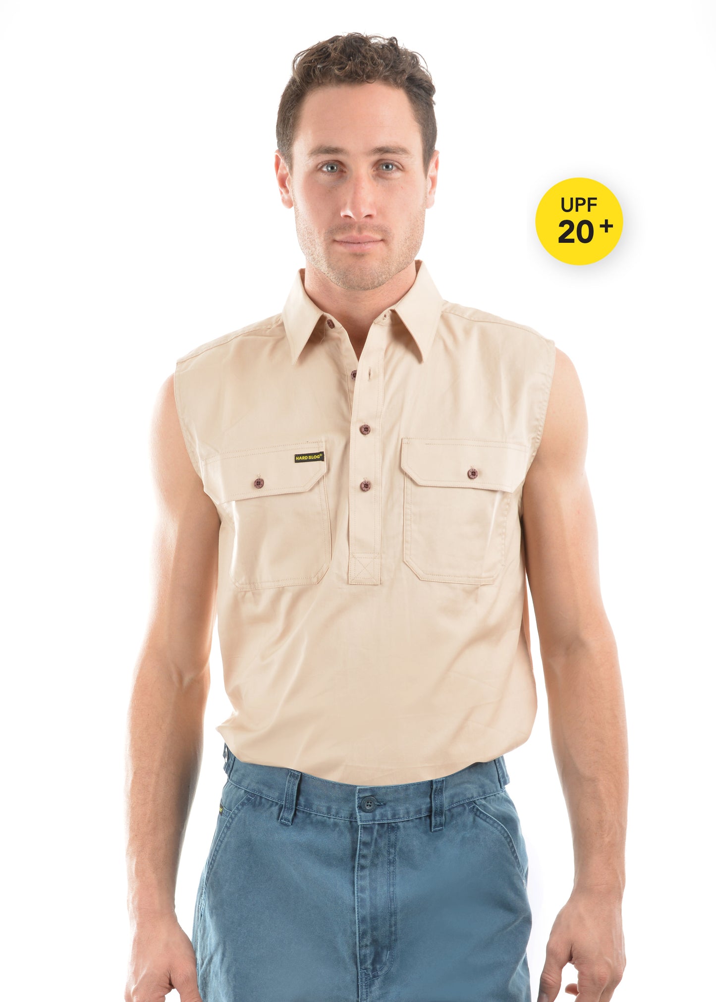 MENS H/PLKT LIGHT CTN SL SHIRT