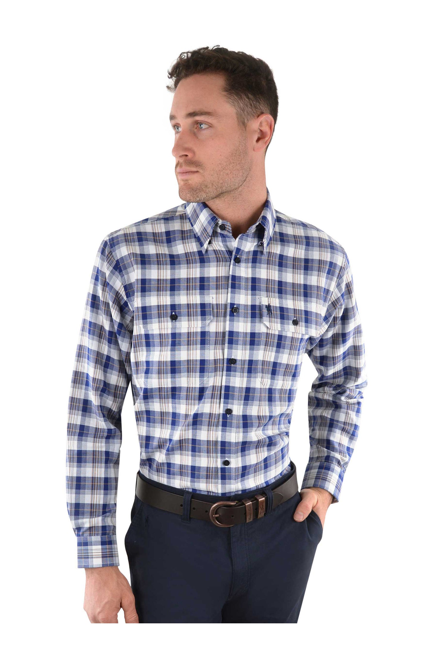 SMITH 2-PKT L/S SHIRT