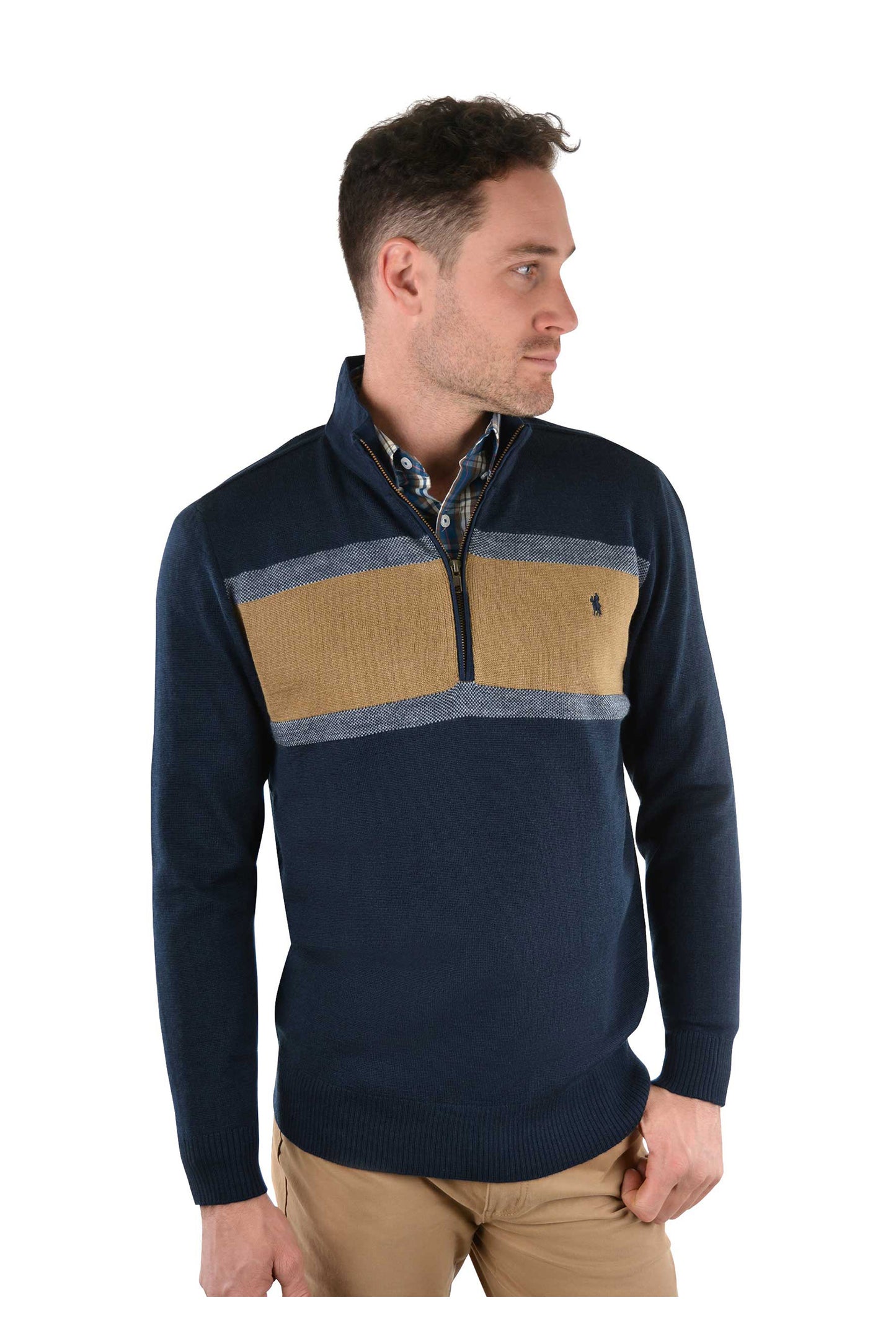 JOHNSON SR MERINO BLEND RUGBY