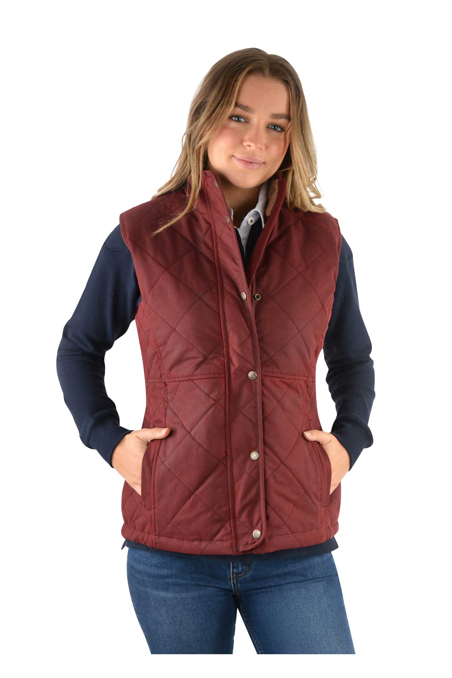 HAZELBROOKE OILSKIN VEST