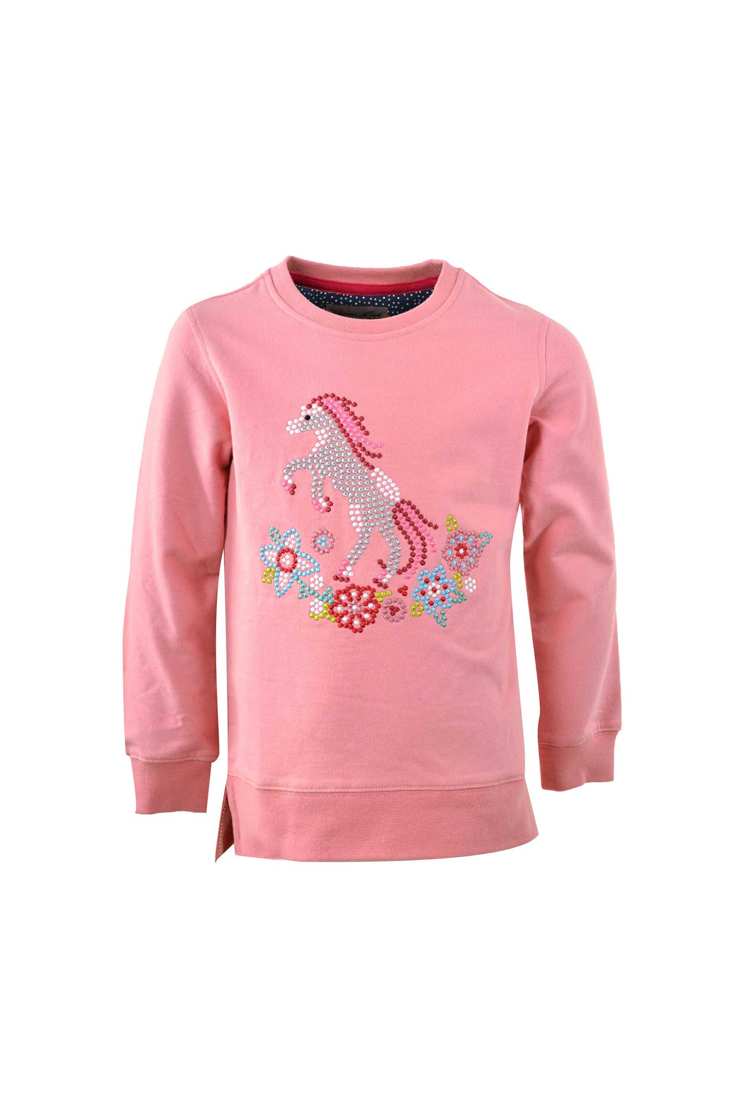 EMBROIDERED PONY JUMPER