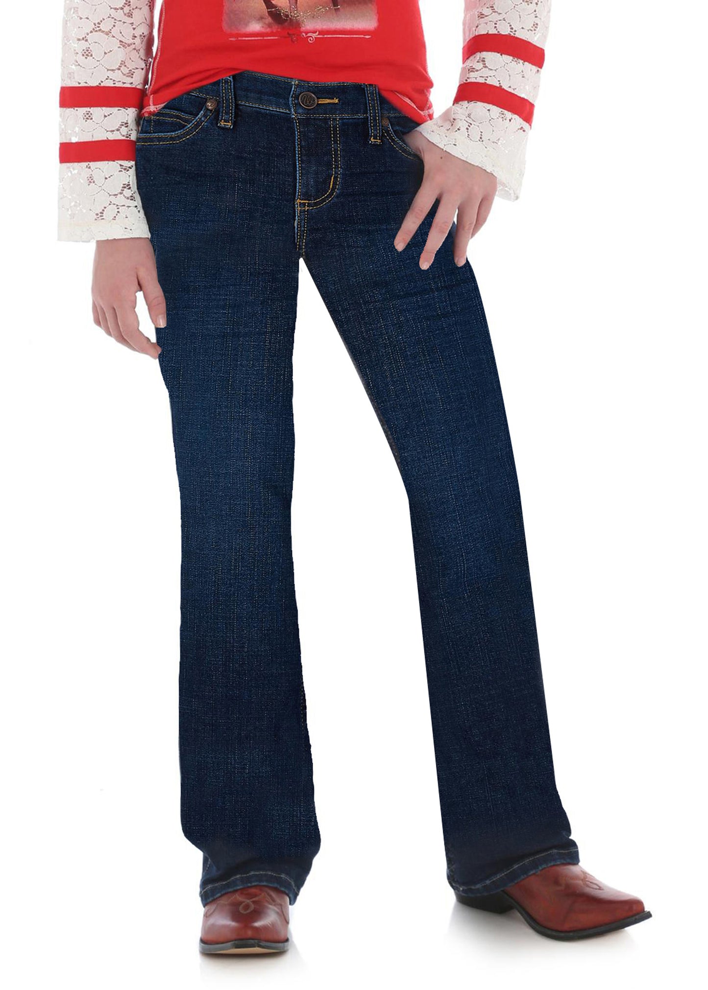 GIRLS BOOT CUT JEAN