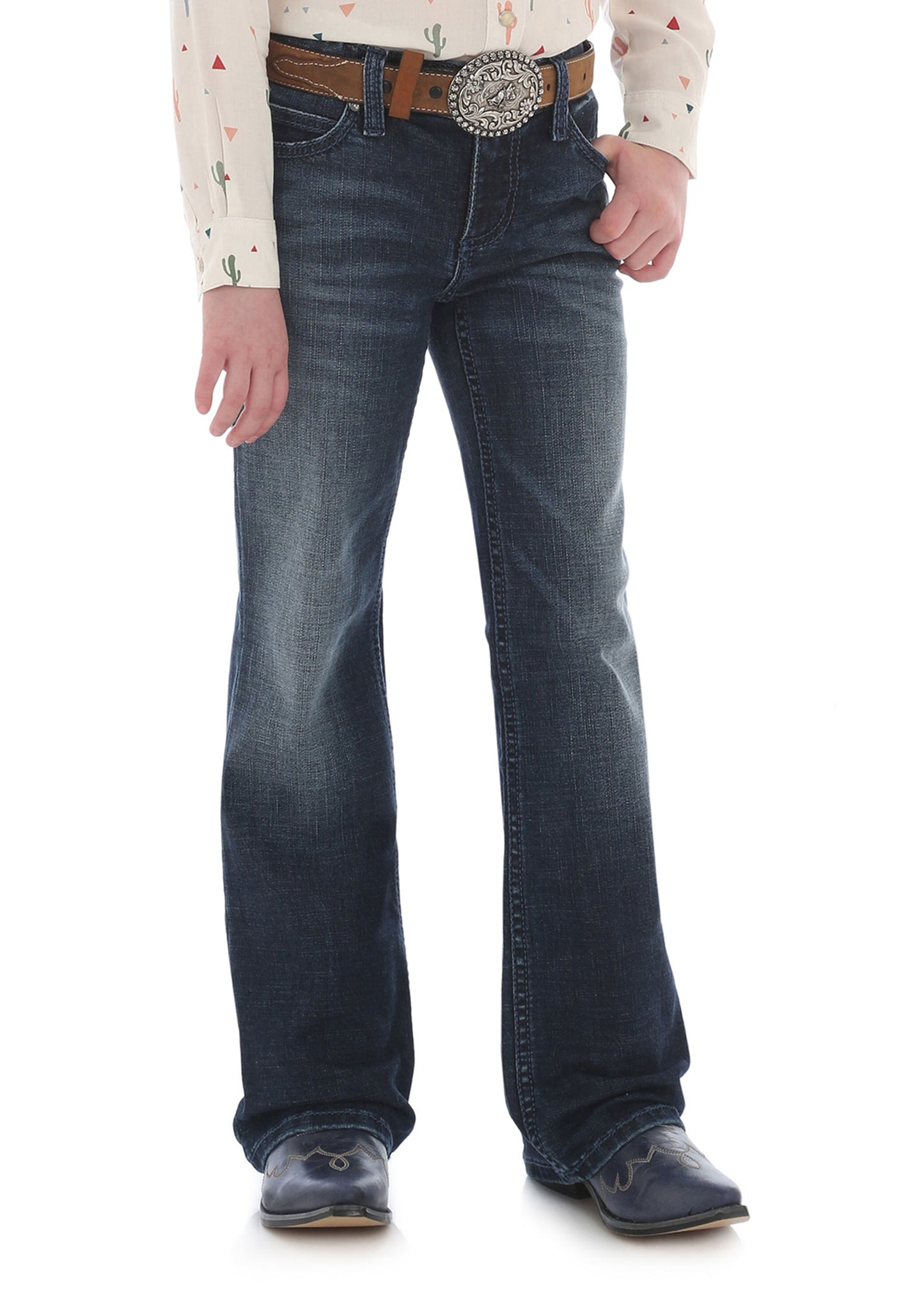 GIRLS RETRO BOOT CUT JEAN