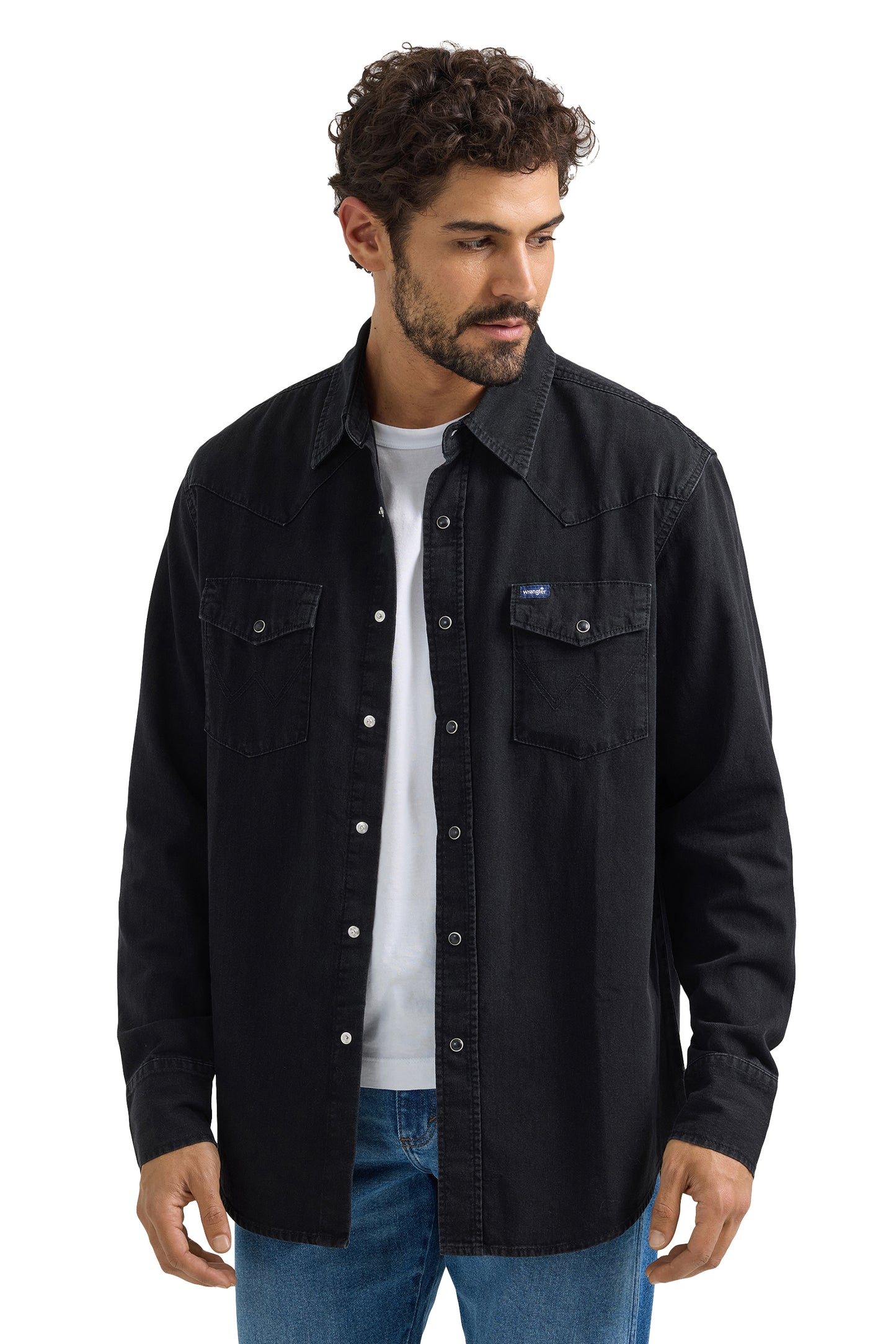 MENS CLASSIC FIT DENIM SHIRT