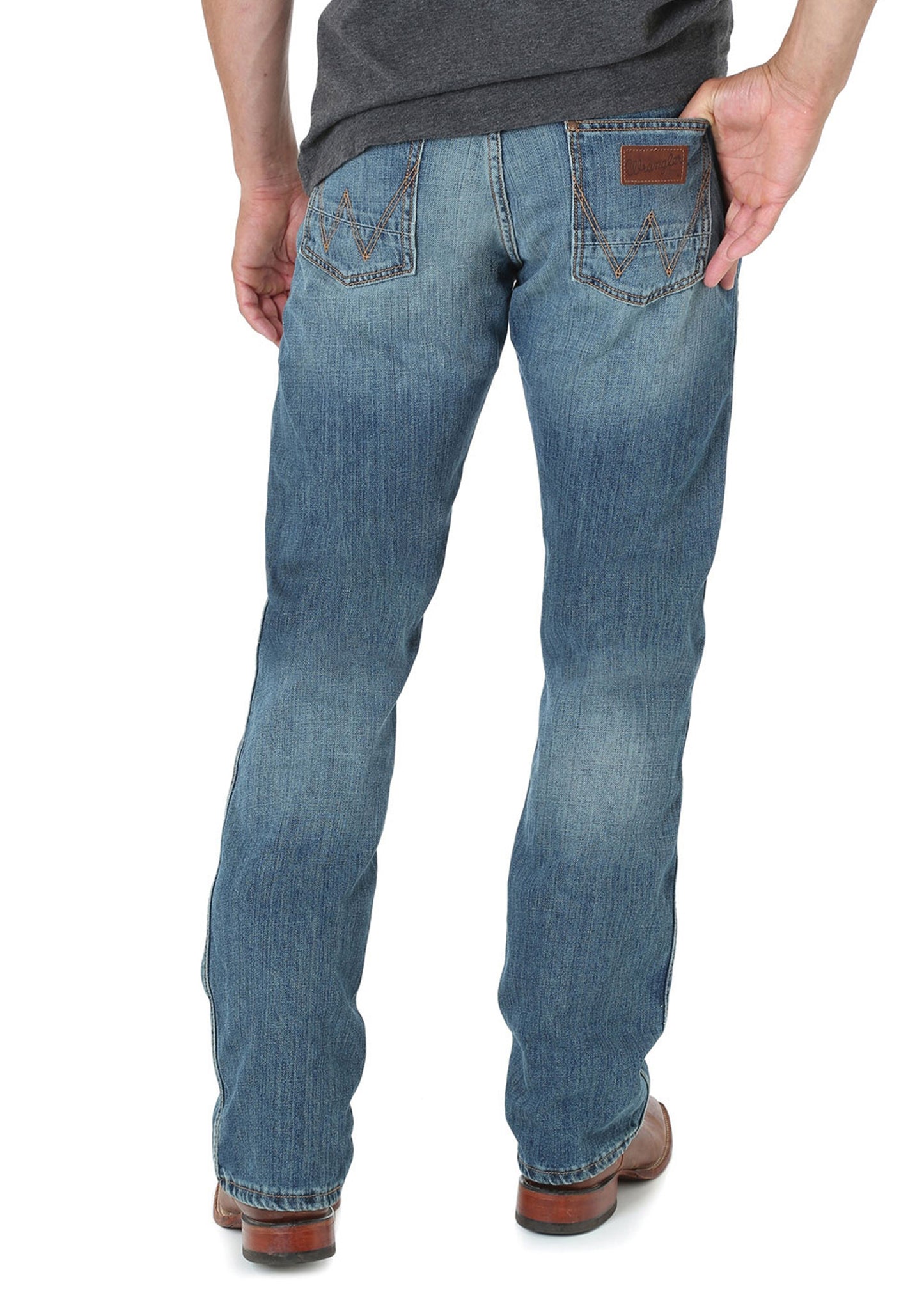 MENS RETRO SLIM STRAIGHT JEAN