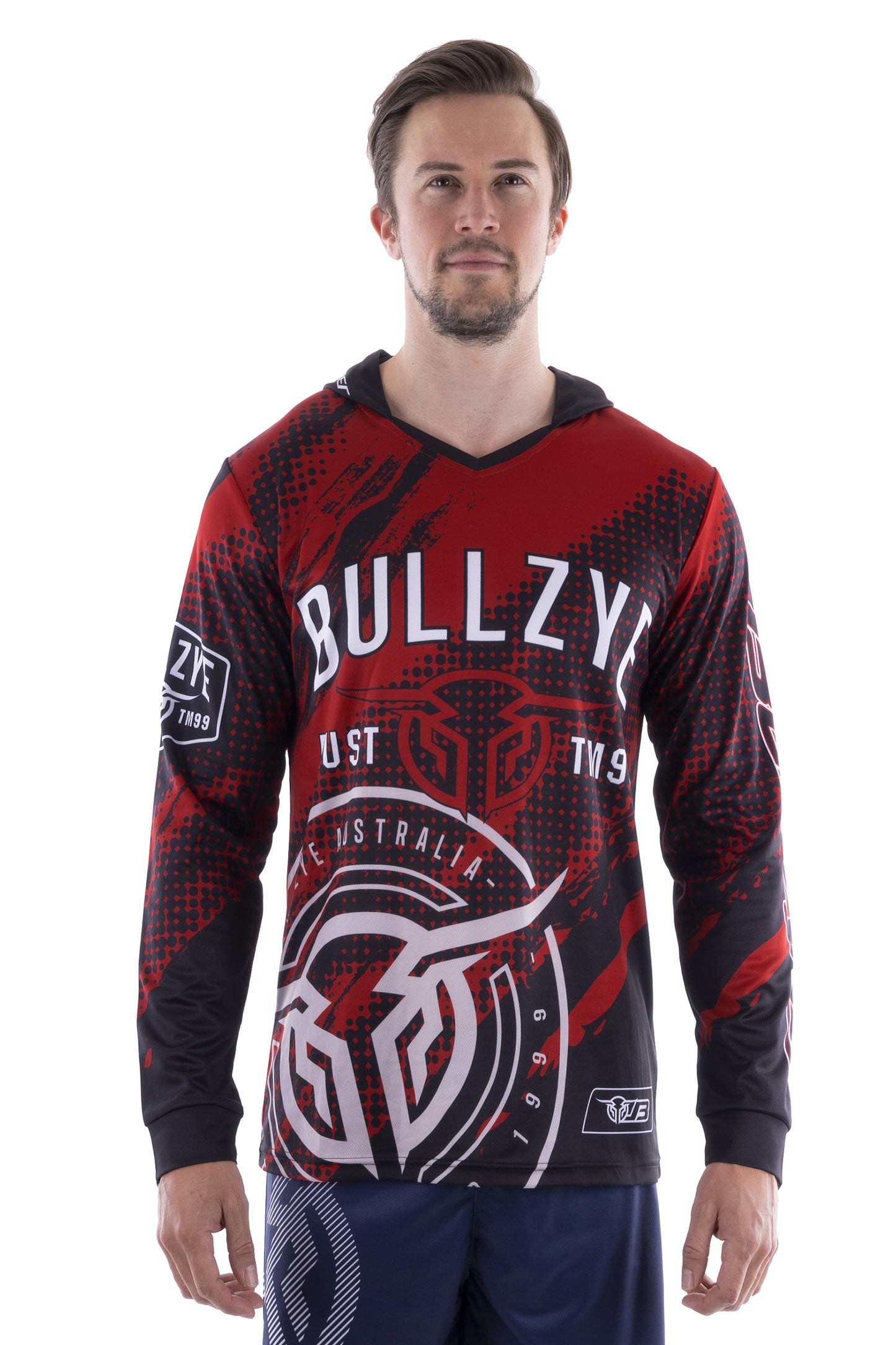 MENS INTERVAL LS HOODED TEE