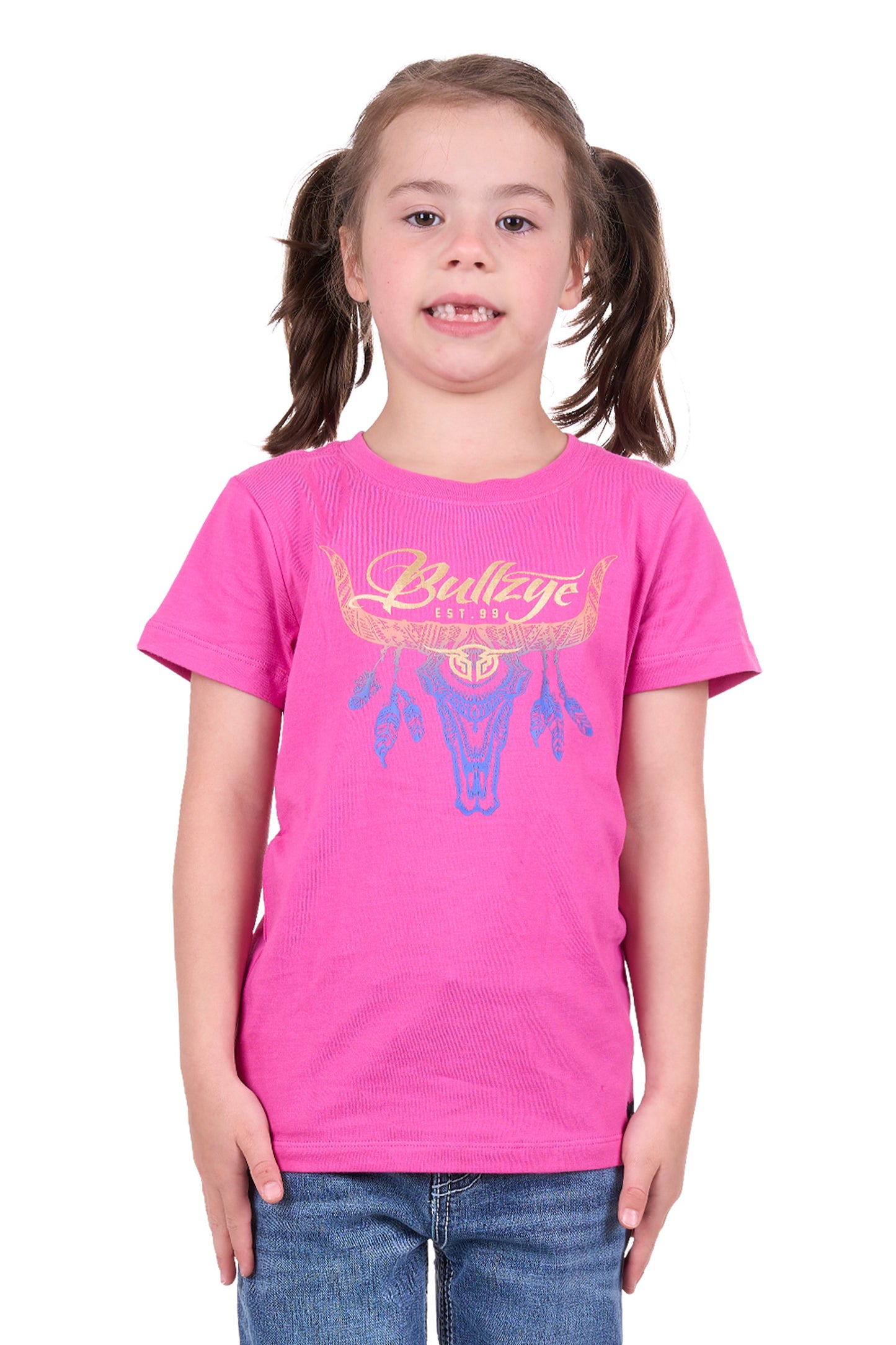 GIRLS ARGYLE SS TEE