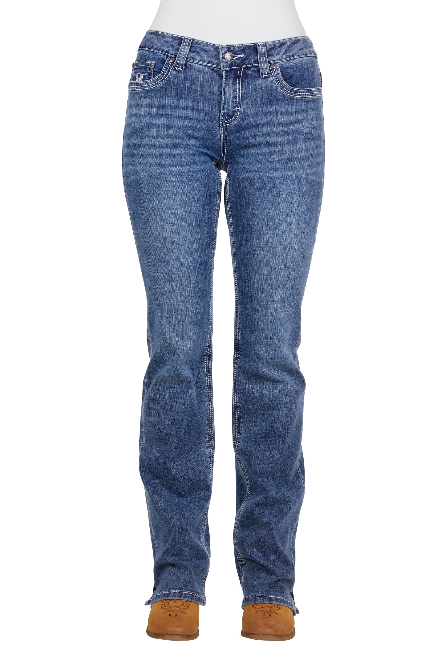 WMNS AZALEA BOOTCUT JEAN 34LEG