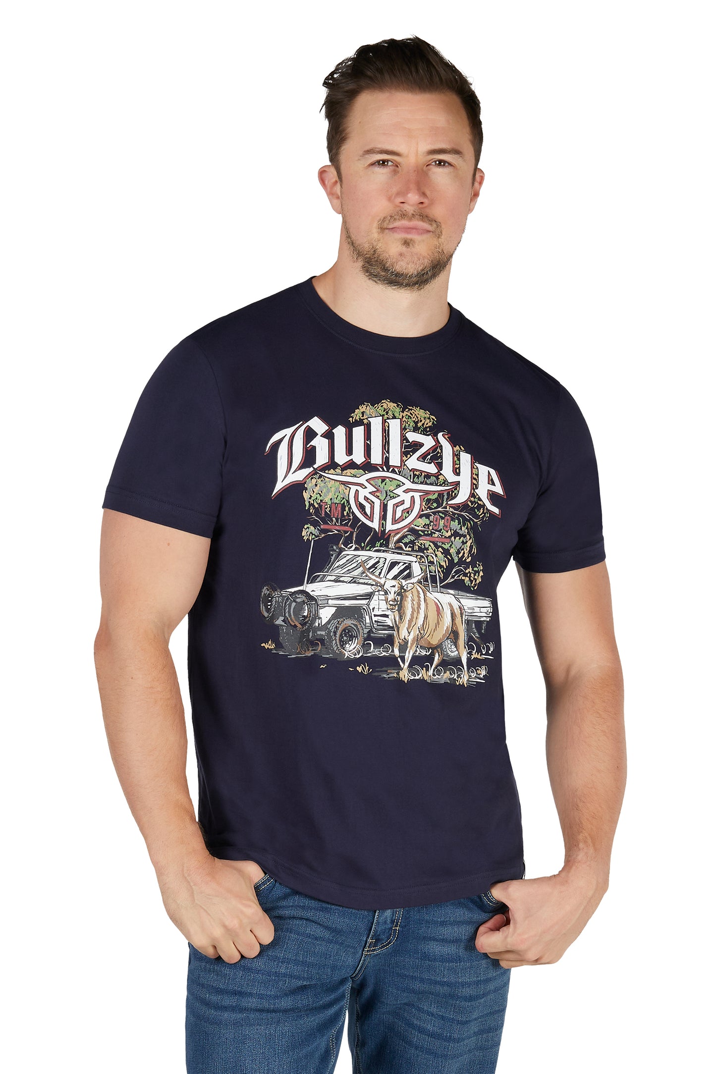 MENS BULL CATCHER SS TEE