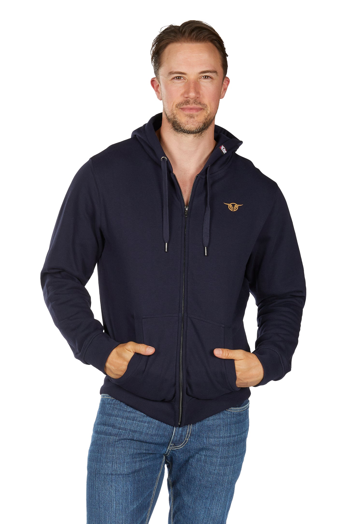 MENS HARDY ZIP-UP HOODIE