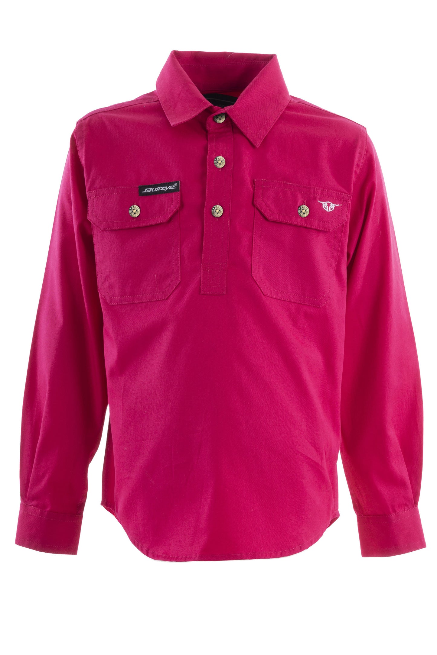 KIDS LIGHT H/PLKT WORK SHIRT
