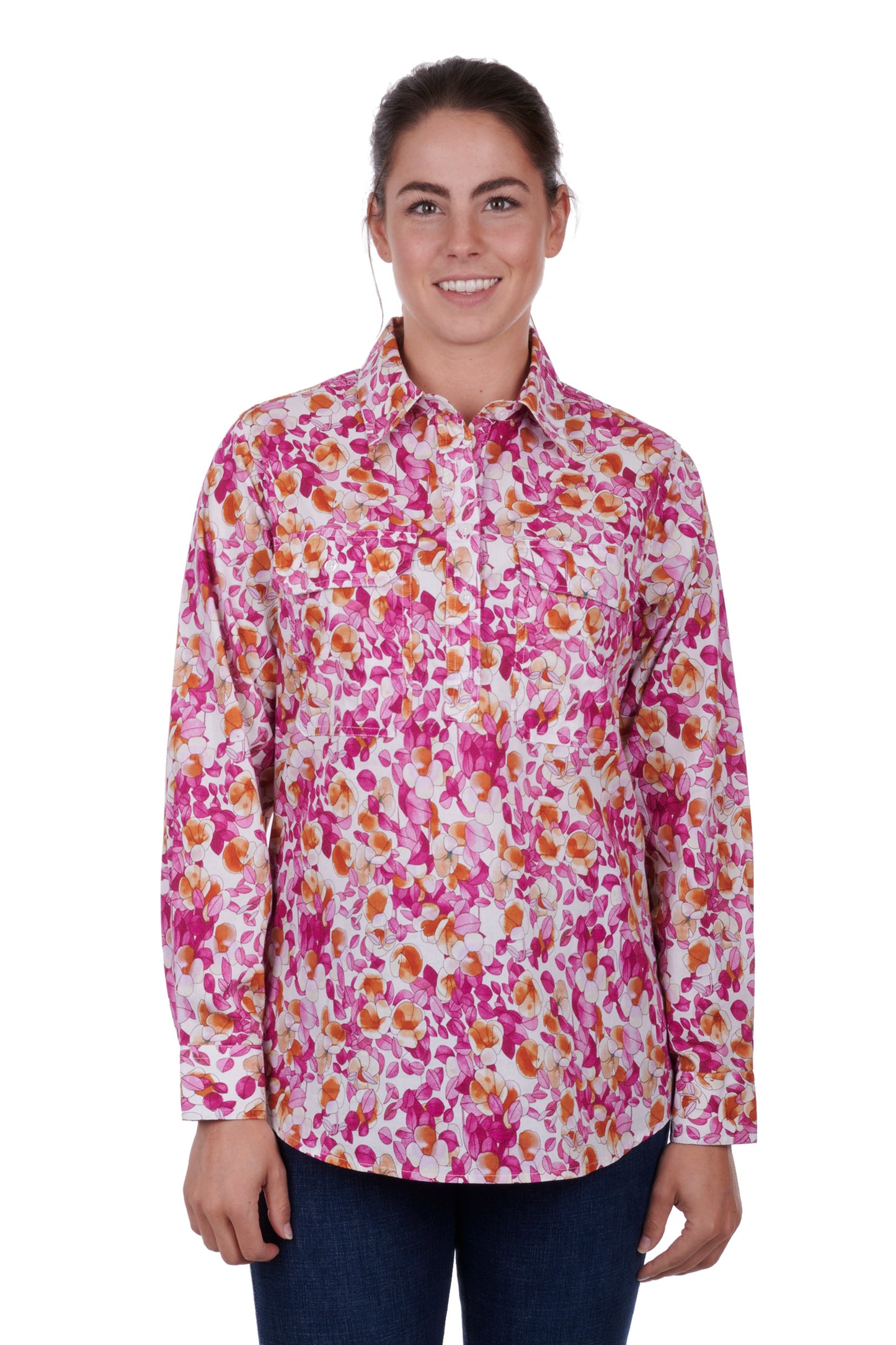 WMNS KETURAH H/PLKT LS SHIRT