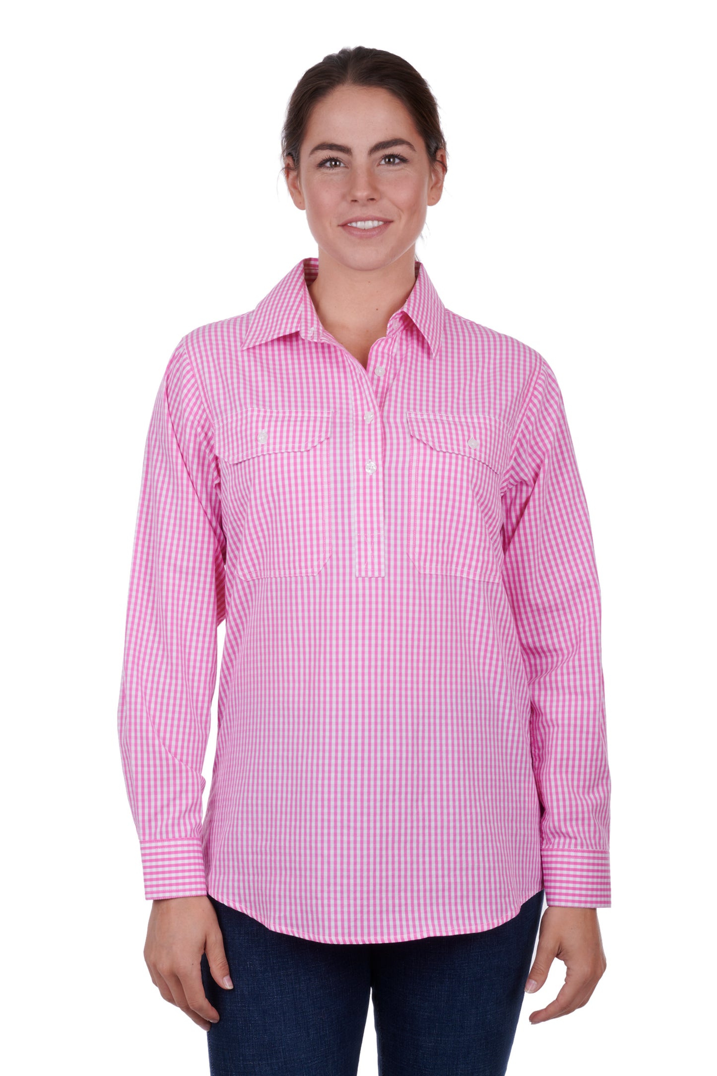 WMNS LUVENIA H/PLKT LS SHIRT