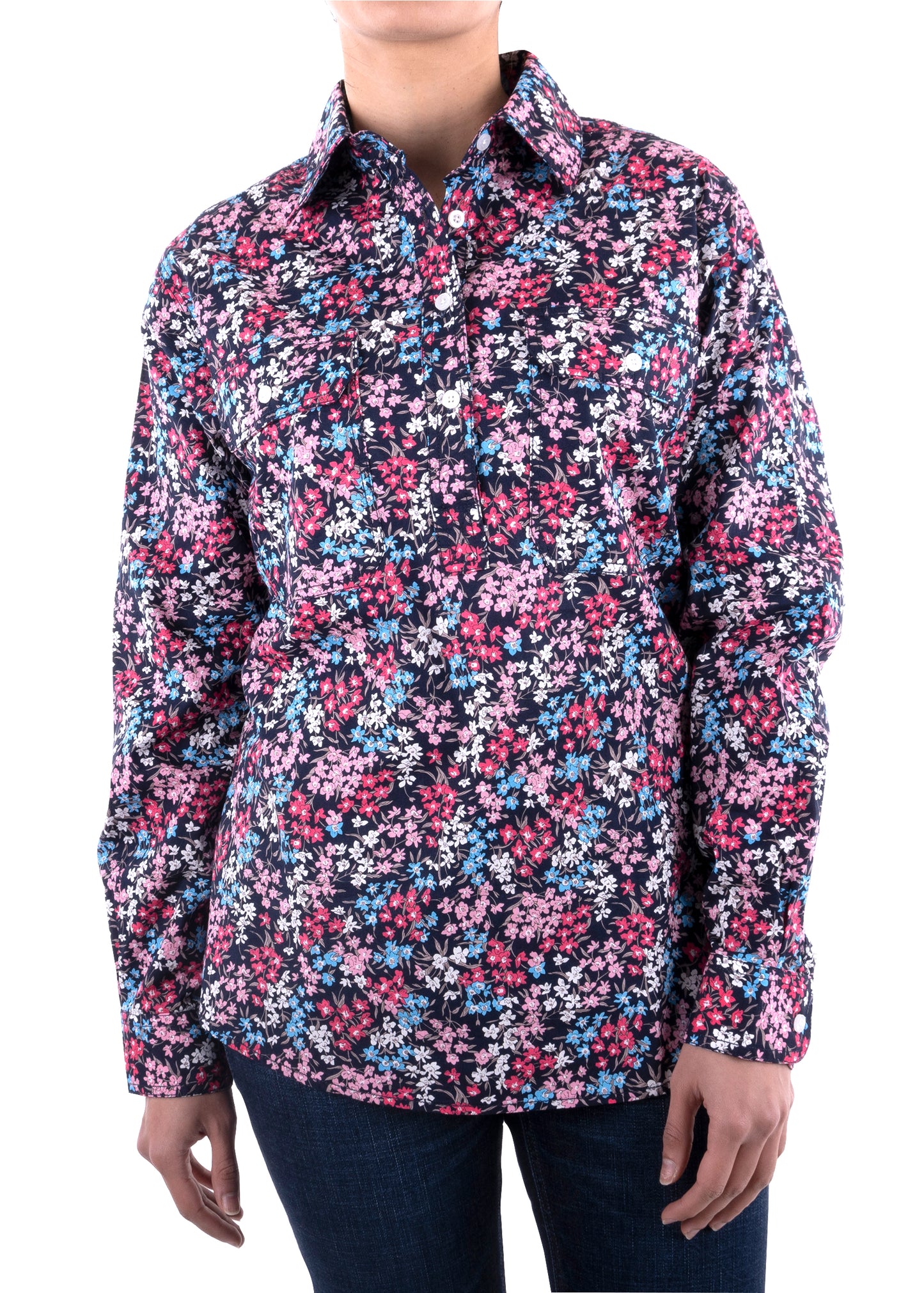 WMNS LIBERTY H/PLKT LS SHIRT