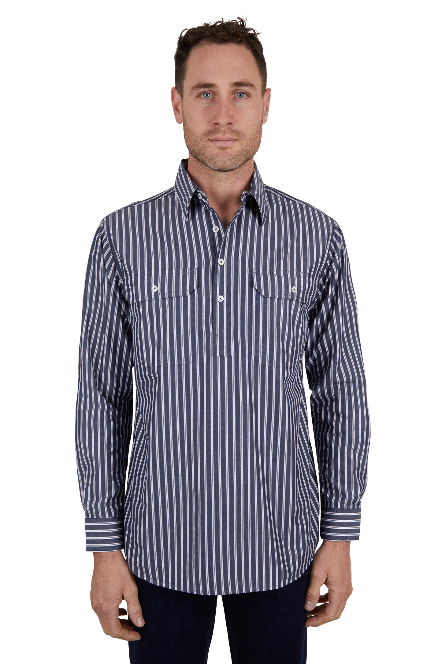 MENS KEN H/PLKT LS SHIRT