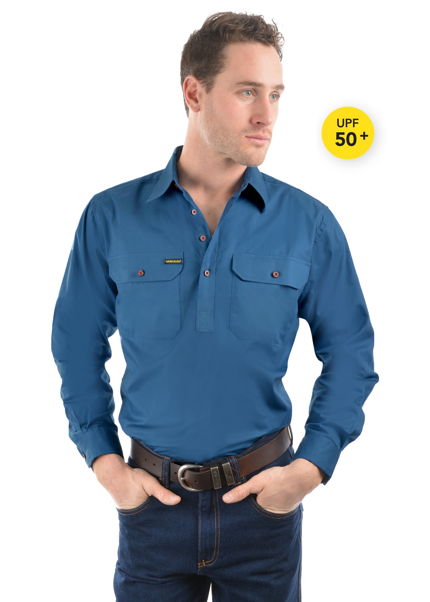 MENS H/PLKT LIGHT CTN SHIRT