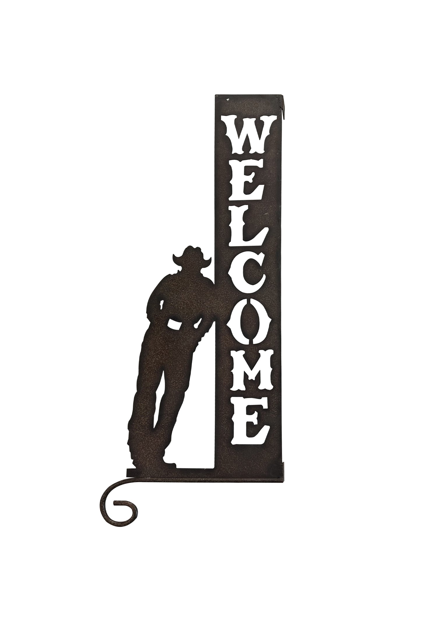 COWBOY WELCOME SIGN