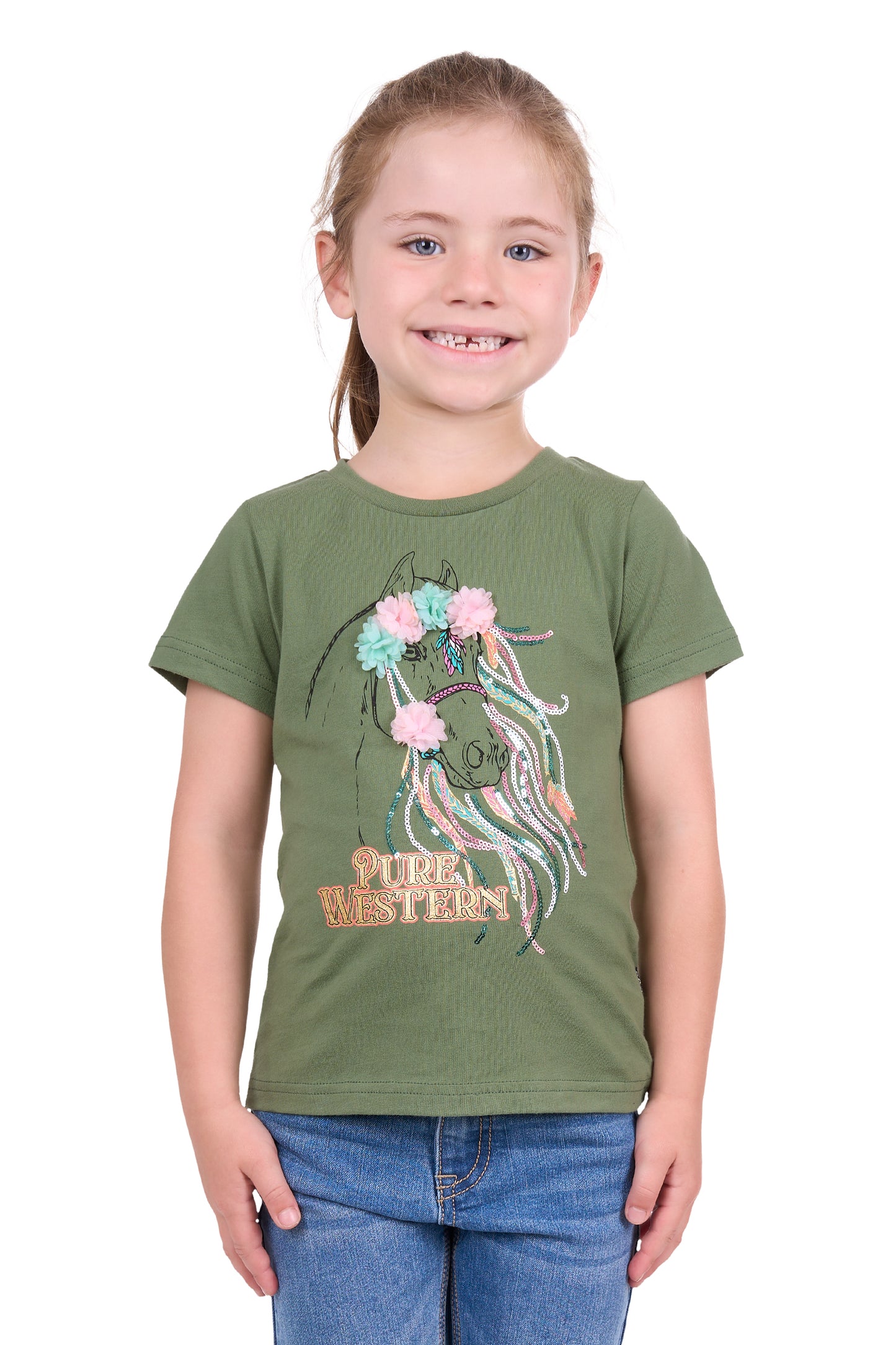 GIRLS CAMILLA SS TEE