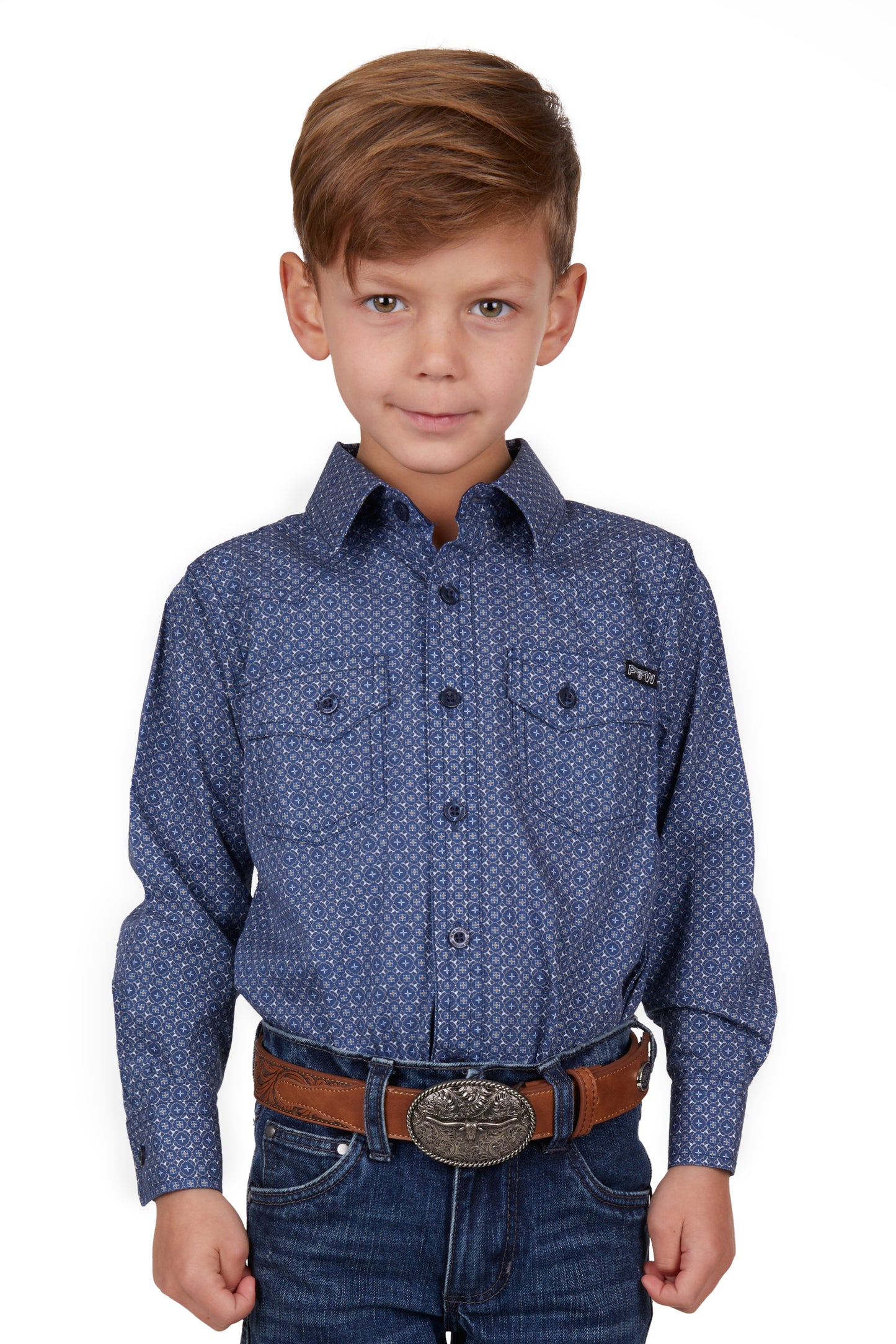 BOYS MELVILLE LS SHIRT