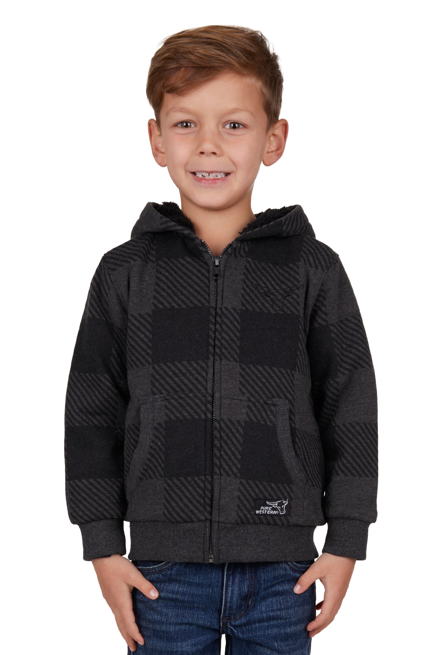 BOYS TONKINS ZIP UP HOODIE