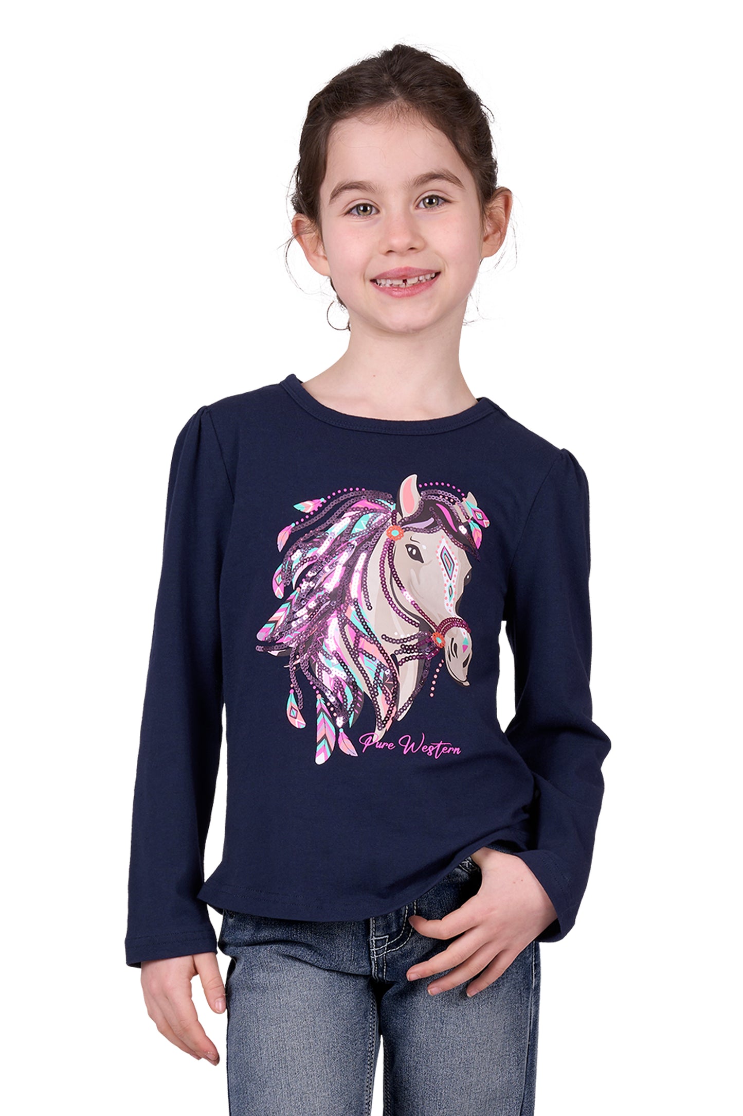 GIRLS KIT LS TEE