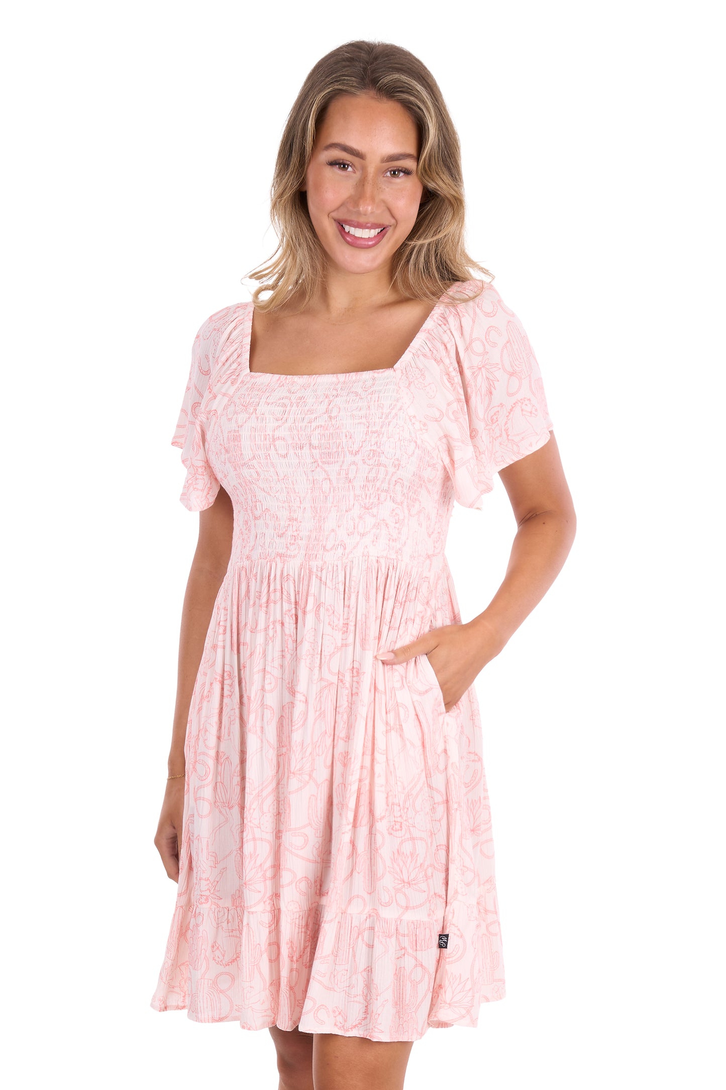WMNS SARA SS DRESS