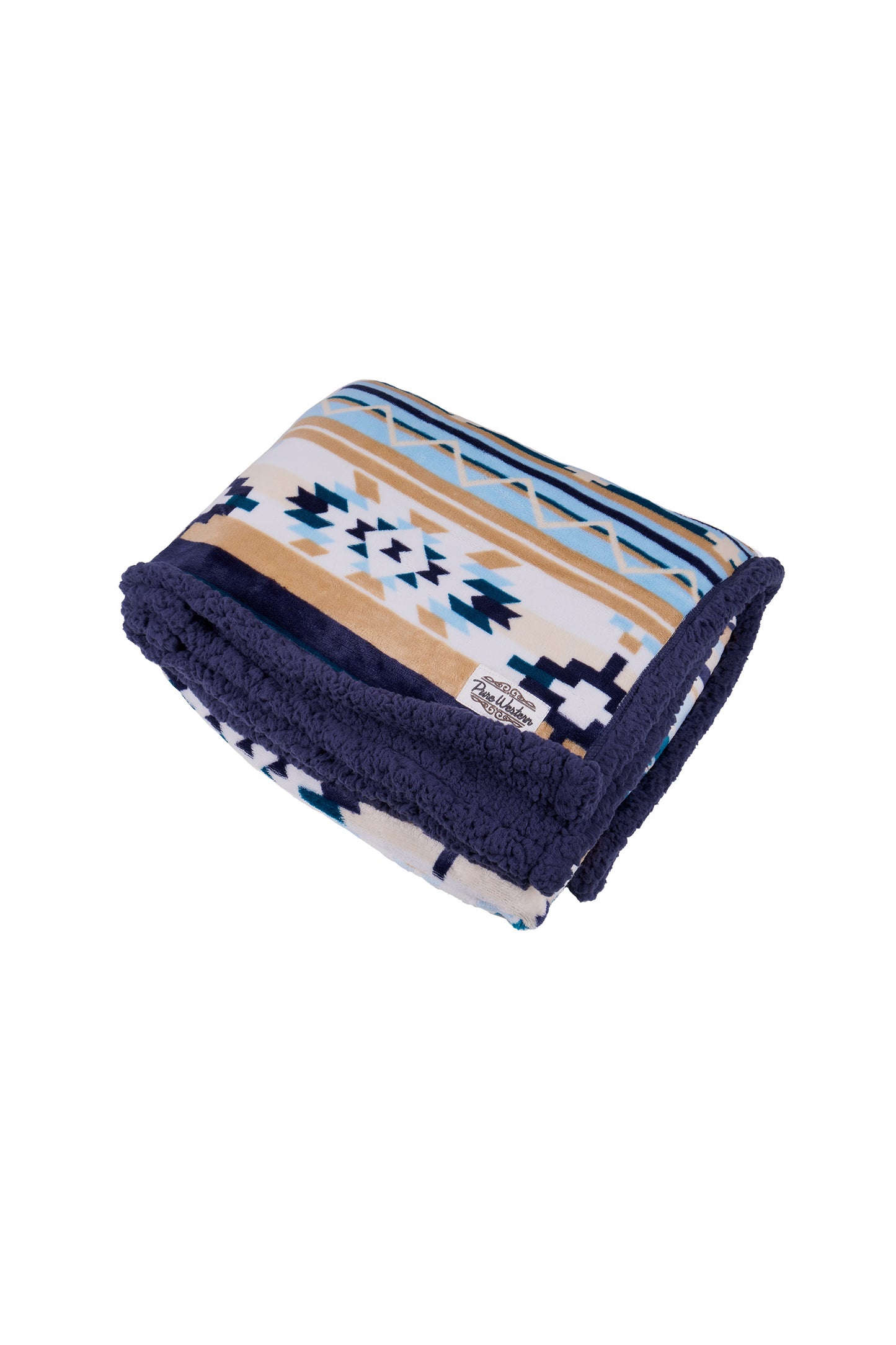 AZTEC PRINT SNUGGLE RUG
