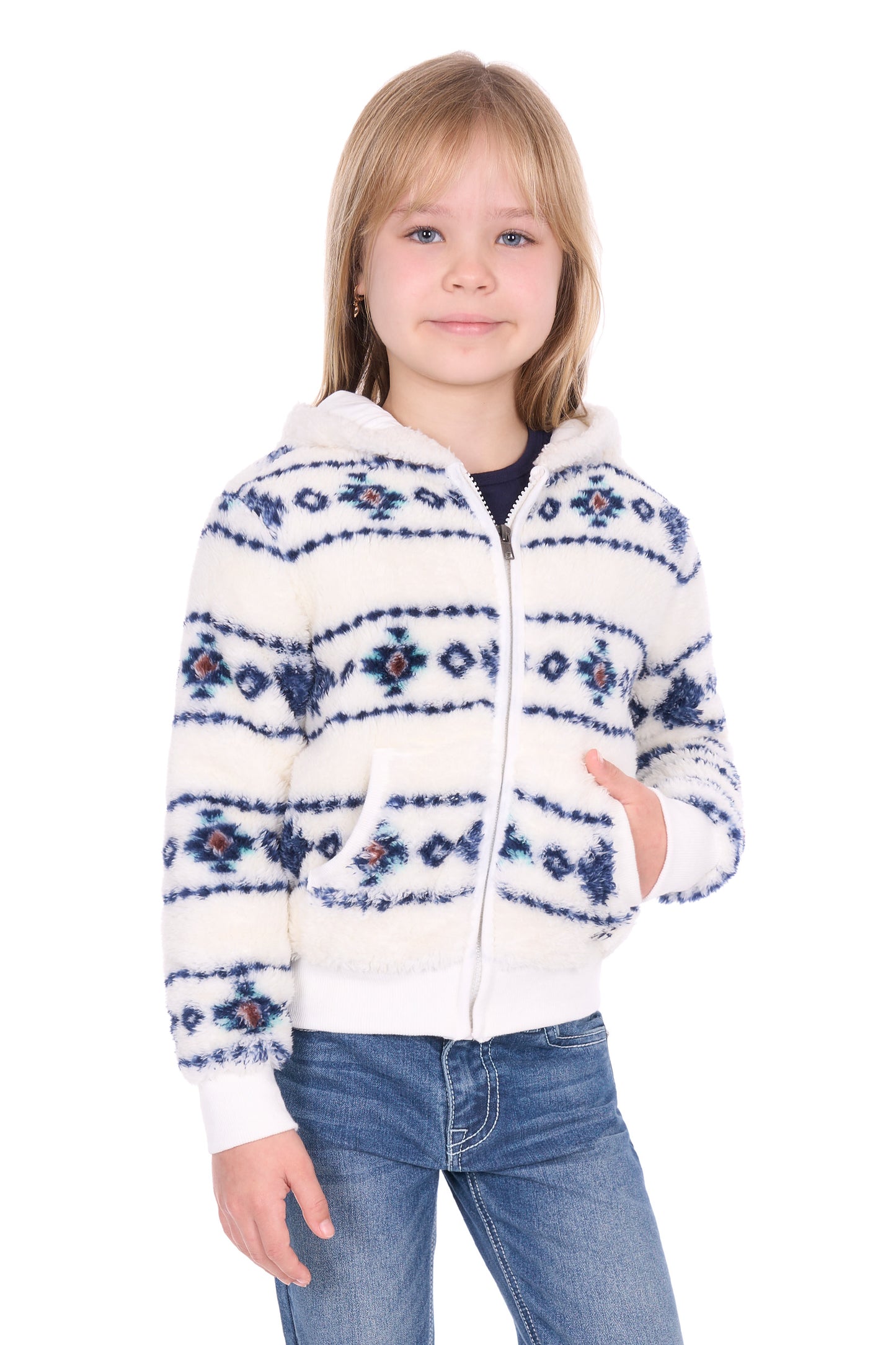 GIRLS SHARNA ZIP UP HOODIE