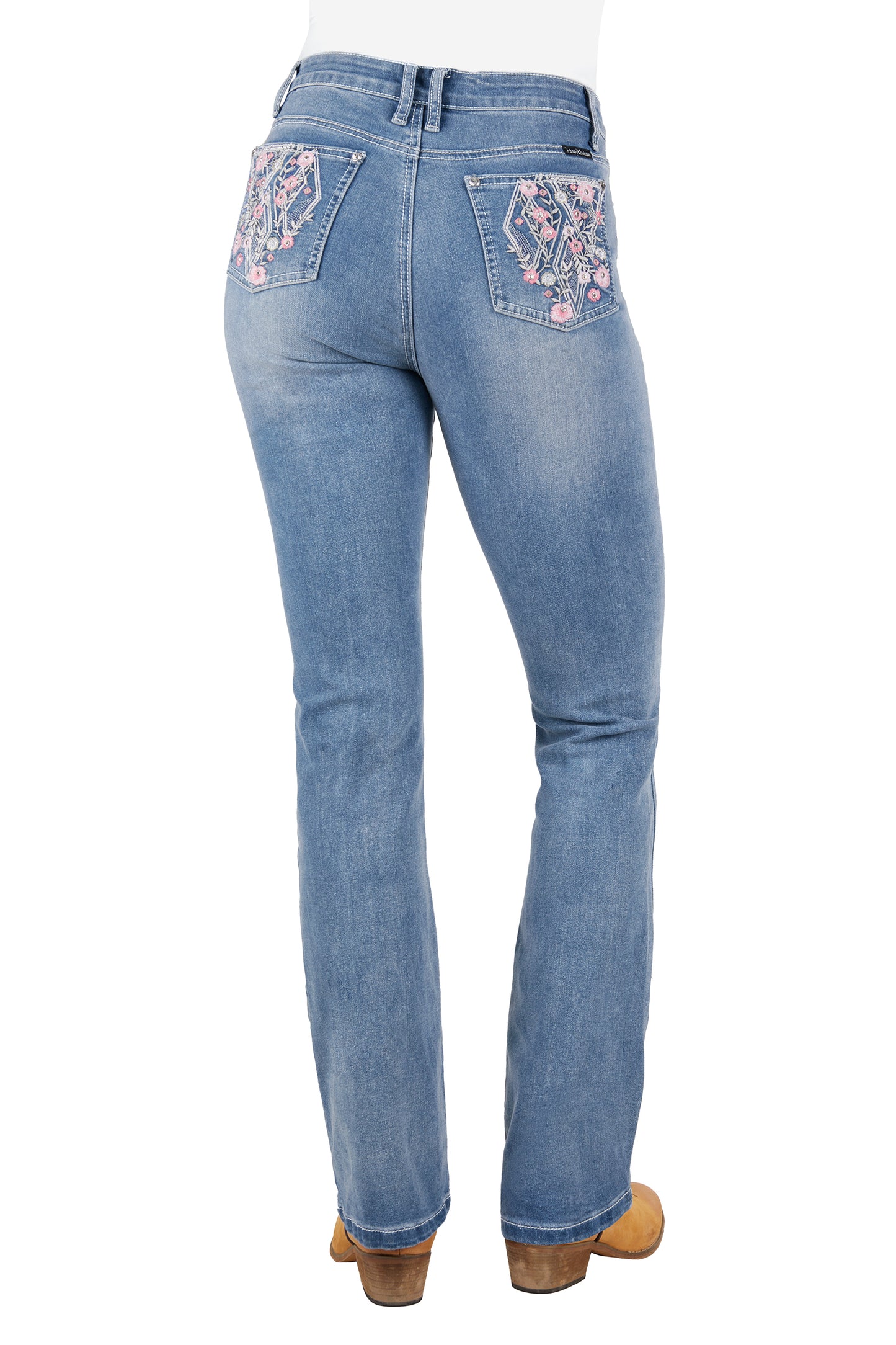 WMNS FLORA HI RISE B/CUT JEAN