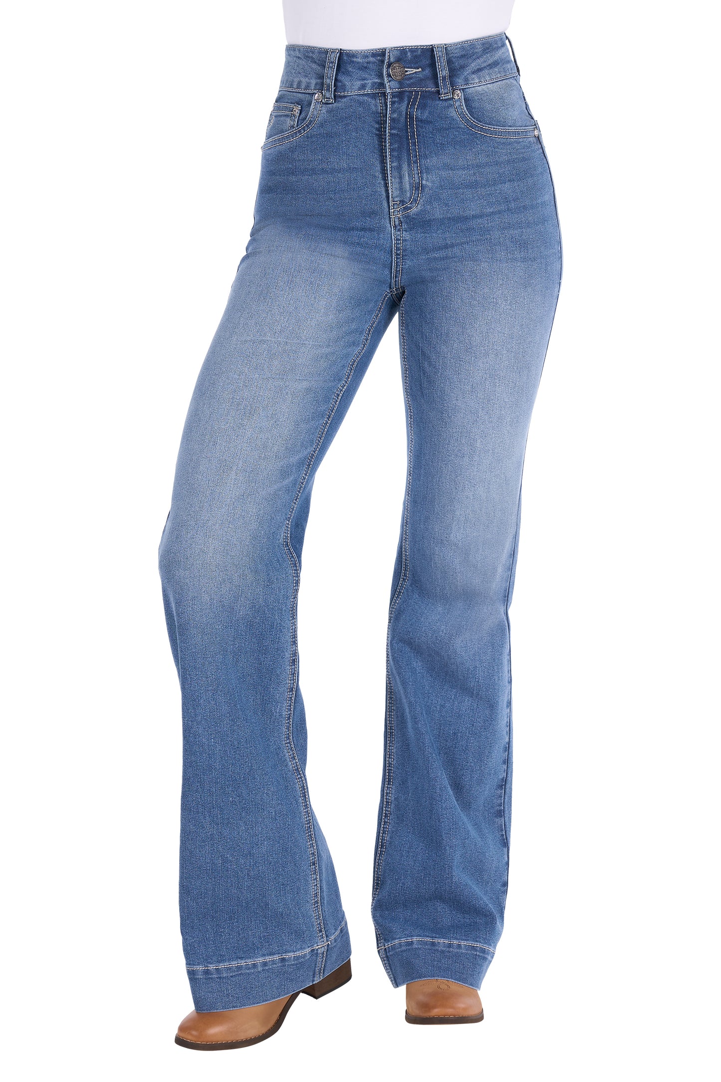 WMNS BANKS TROUSER JEAN 34L